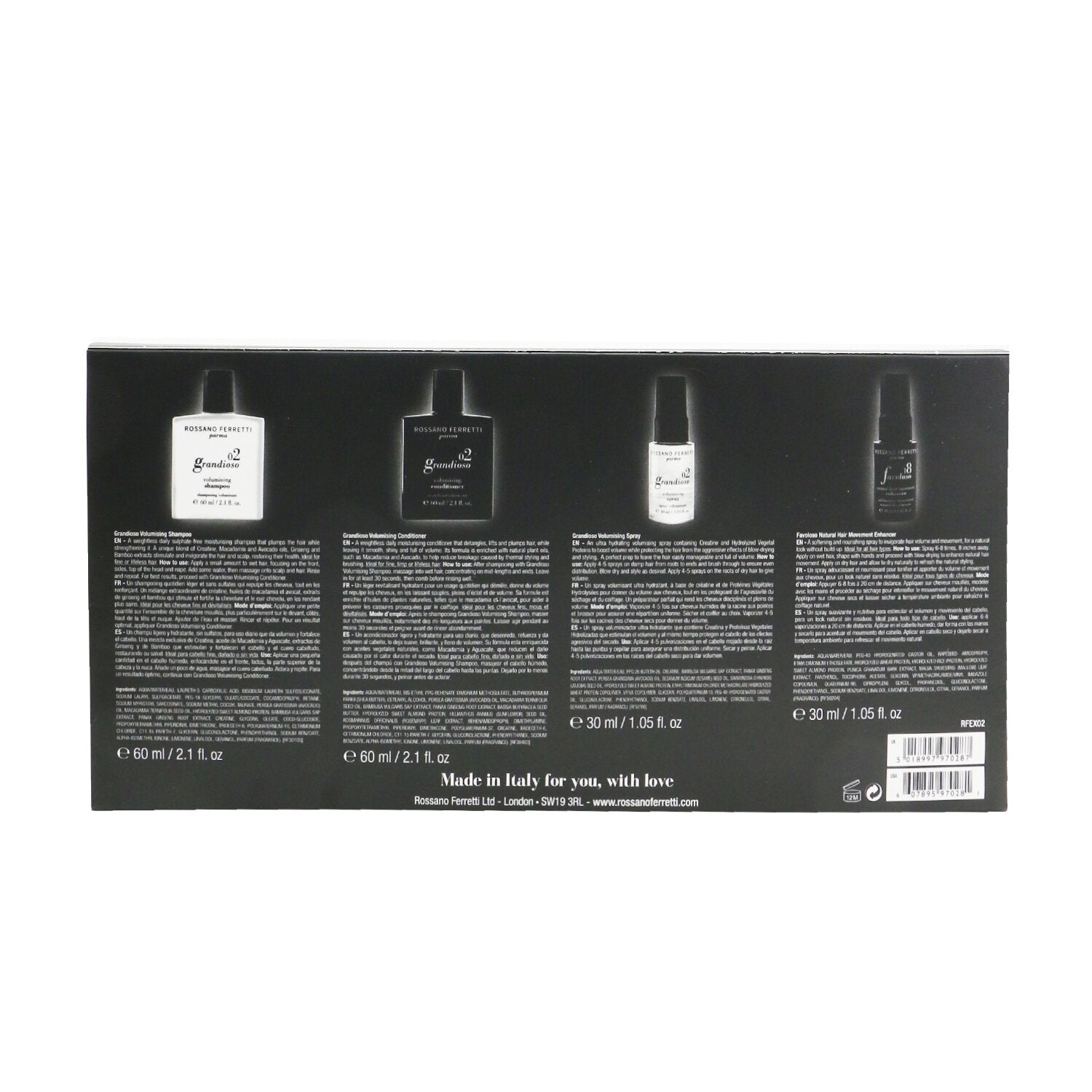 Rossano Ferretti Parma Esperienza # 2 Volume Regime Kit 4pcs