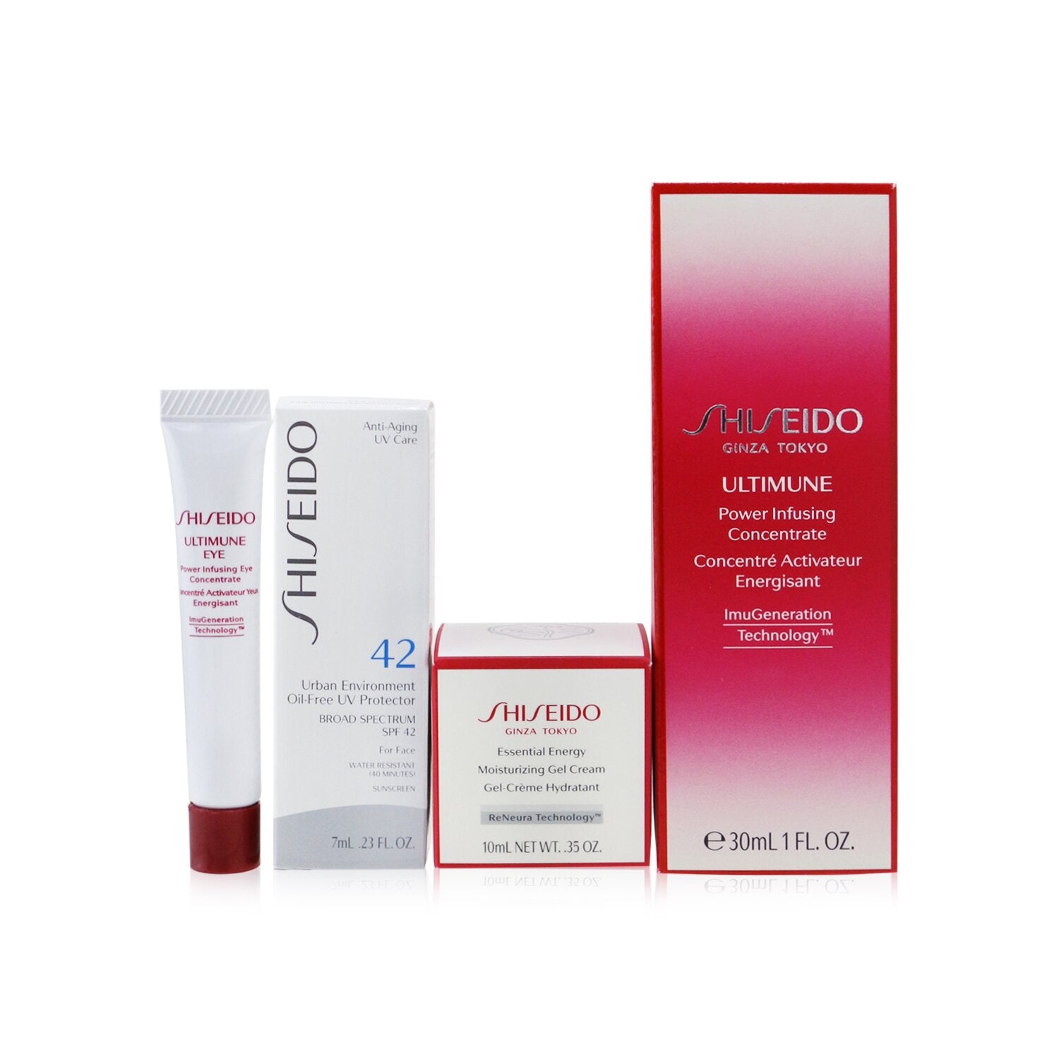 Shiseido Ultimate Hydrating Glow Set: Ultimune Power Infusing Concentrate 30ml +