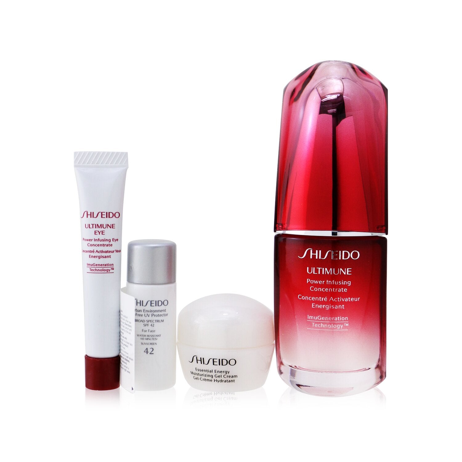 Shiseido Ultimate Hydrating Glow Set: Ultimune Power Infusing Concentrate 30ml +