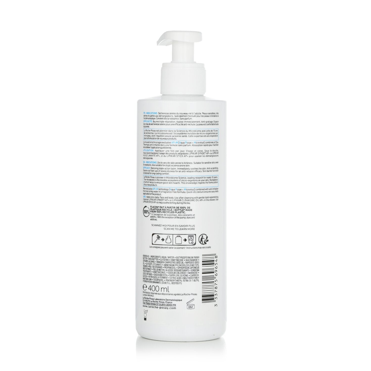 La Roche Posay Lipikar Baume AP+M Triple-Action Balm - Anti-Scratching, Anti Dry