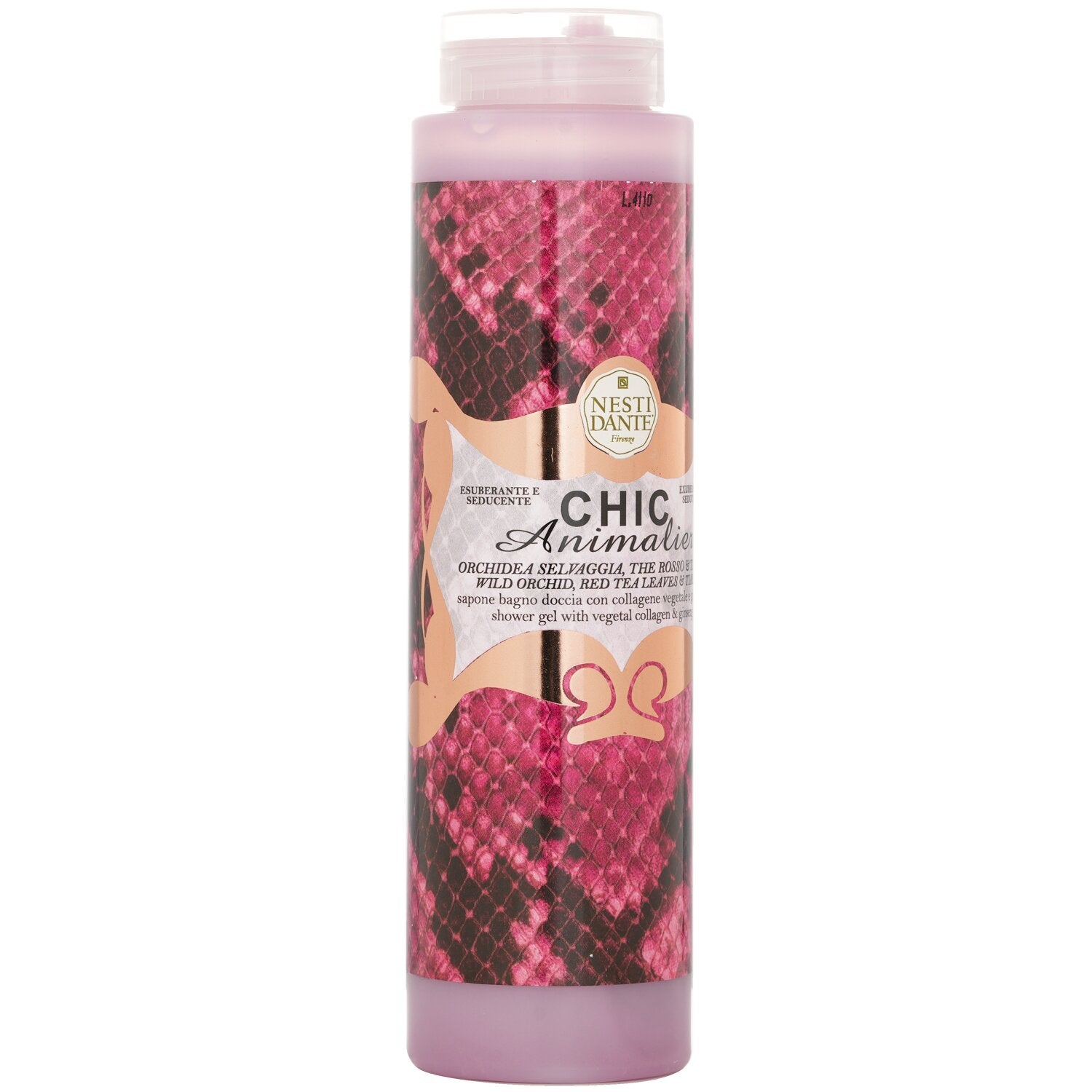 Nesti Dante Chic Animalier Shower Gel - Wild Orchid, Red Tea Leaves & Tiare 300m