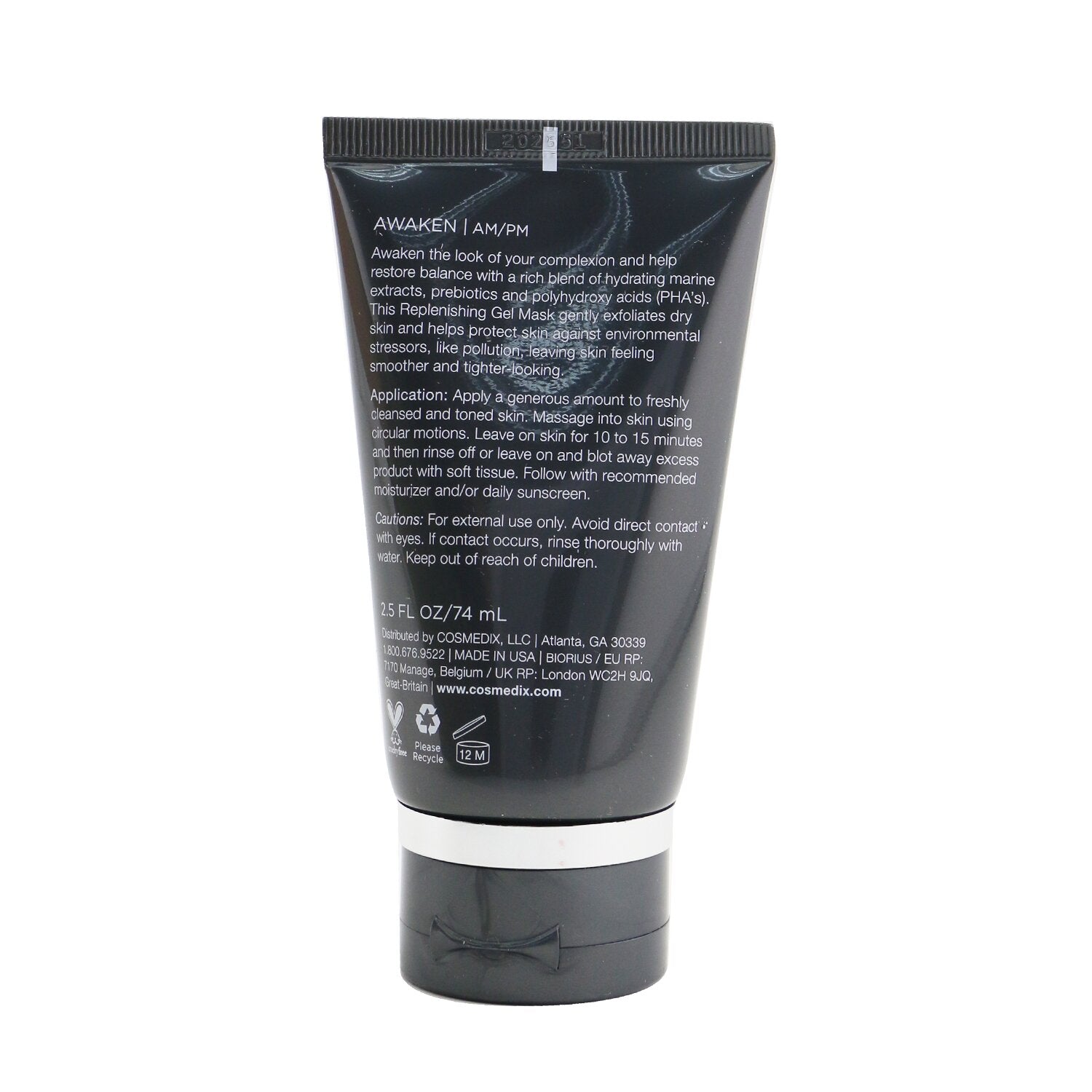 CosMedix Elite Awaken Replenishing Gel Mask 74ml/2.5oz