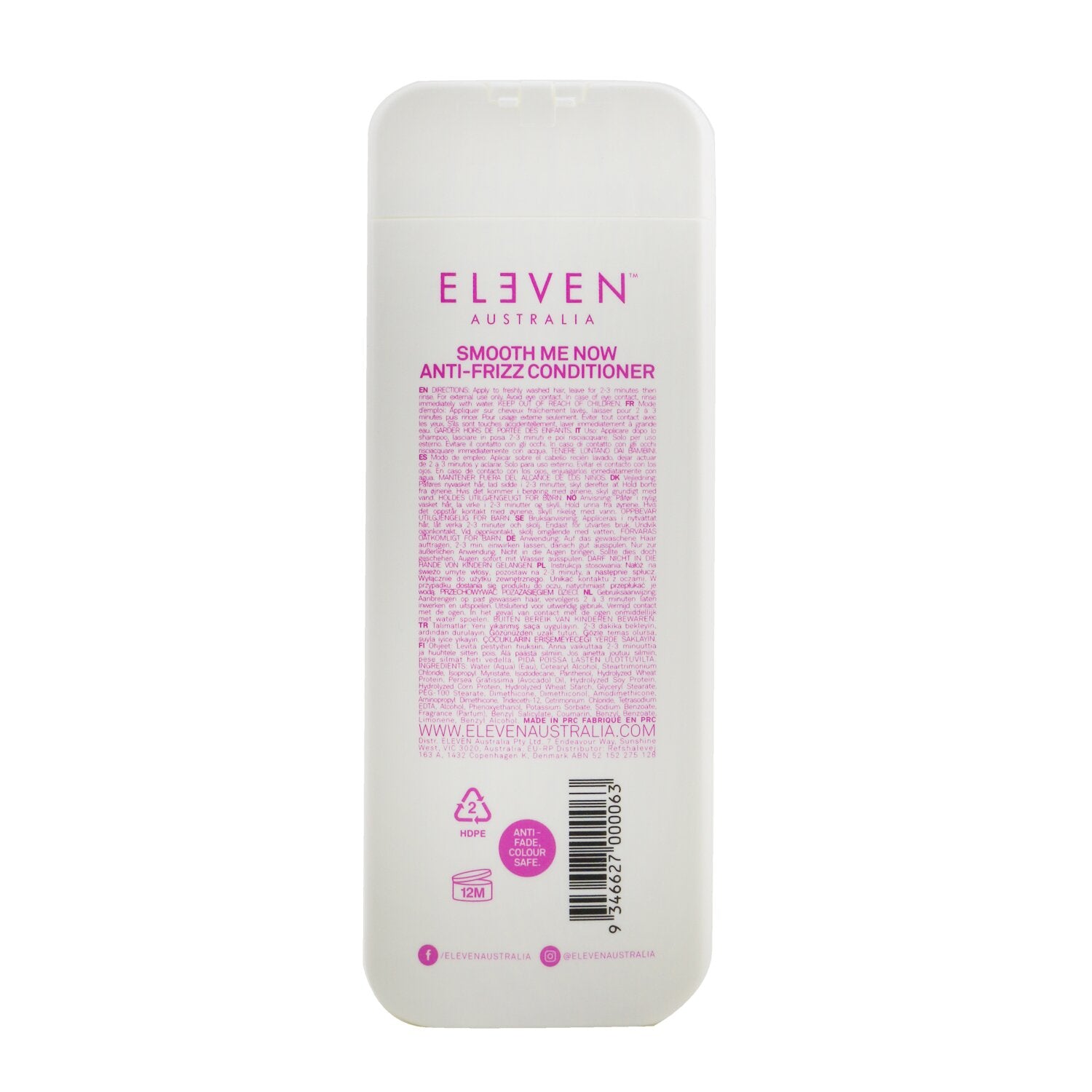 Eleven Australia Smooth Me Now Anti-Frizz Conditioner 300ml/10.1oz