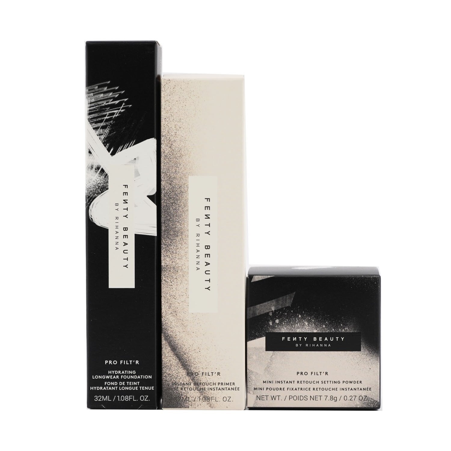 Fenty Beauty by Rihanna Pro Filt'R Hydrating Complexion Kit: Foundation 32ml + P
