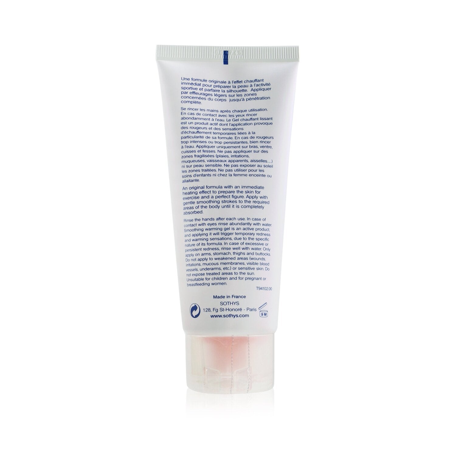Sothys Athletics Smoothing Warming Gel 100ml/3.38oz