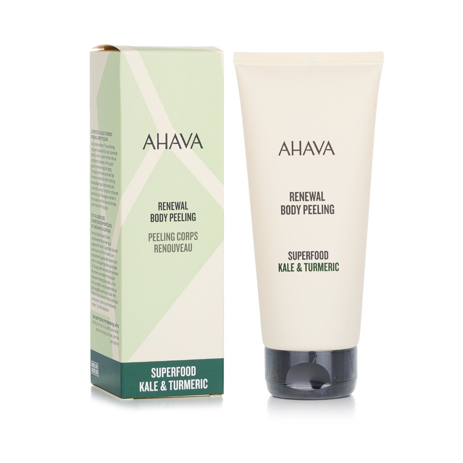 Ahava Superfood Kale & Turmeric Renewal Body Peeling 200ml/6.8oz