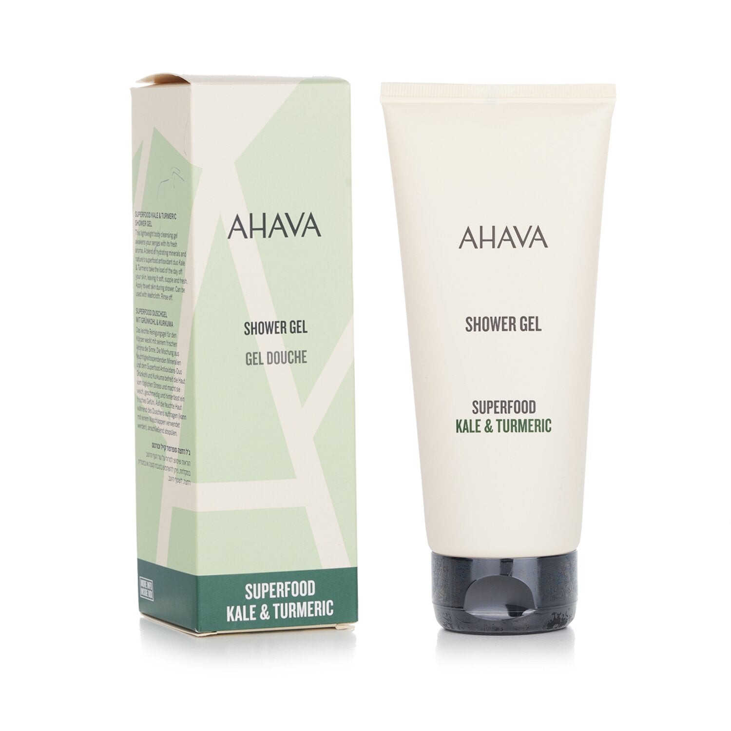 Ahava Superfood Kale & Turmeric Shower Gel 200ml/6.8oz