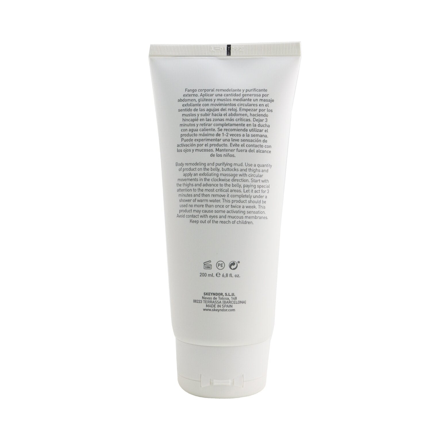 SKEYNDOR Body Sculpt Body Peeling With Charcoal & Volcanic Sand 200ml/6.8oz