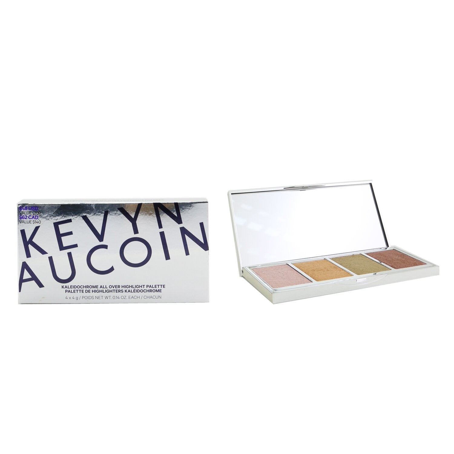 Kevyn Aucoin Kaleidochrome All Over Highlight Palette (4x Highlighter) 4x4g/0.14