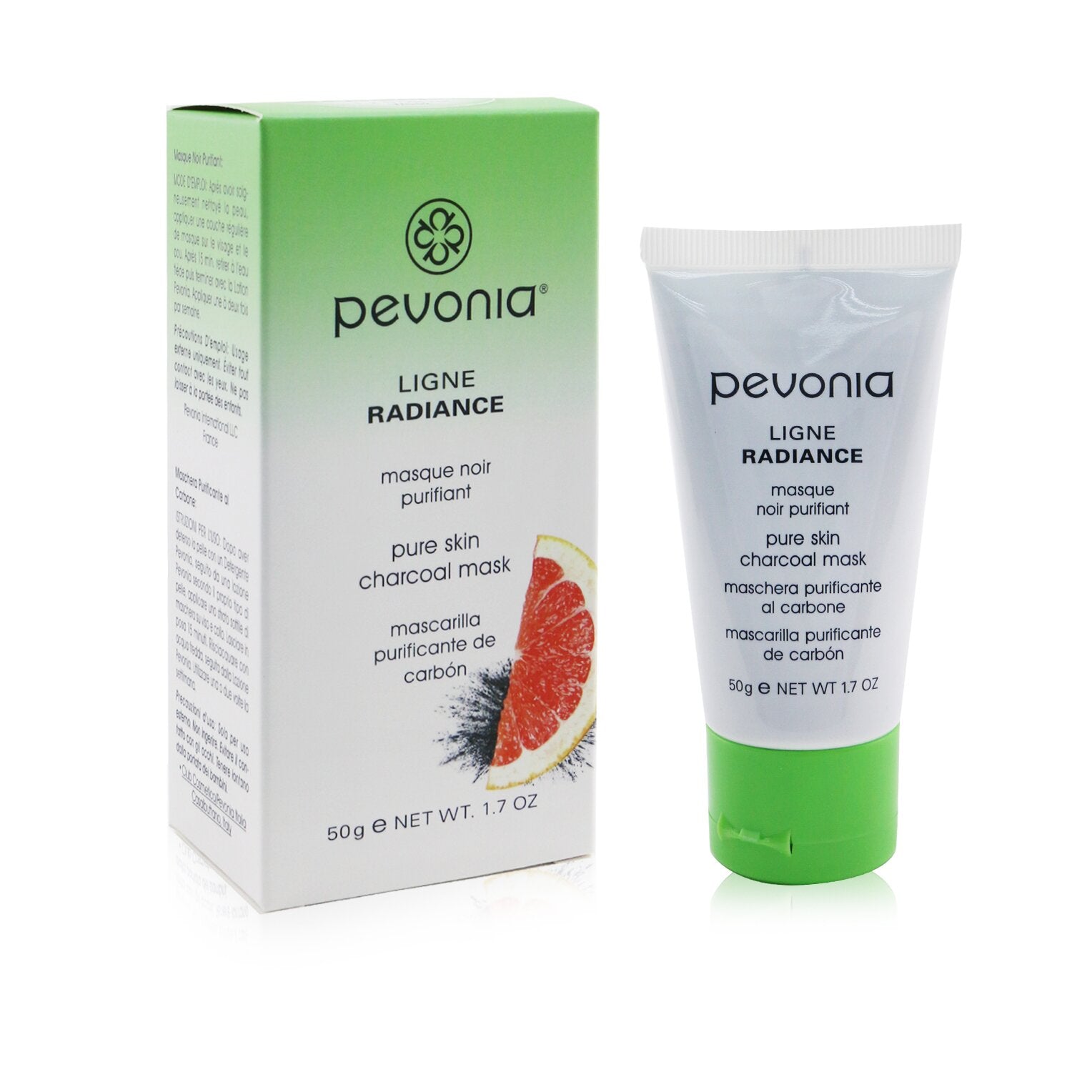 Pevonia Botanica Radiance Pure Skin Charcoal Mask 50ml/1.7oz