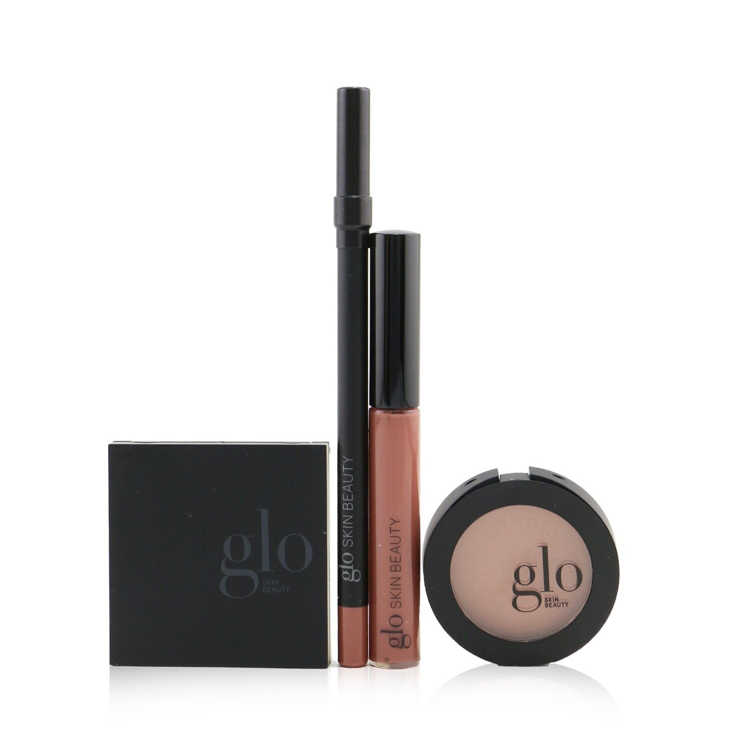 Glo Skin Beauty Desk to Datenight (Mini Shadow Quad + Blush + Lip Pencil + Lip G
