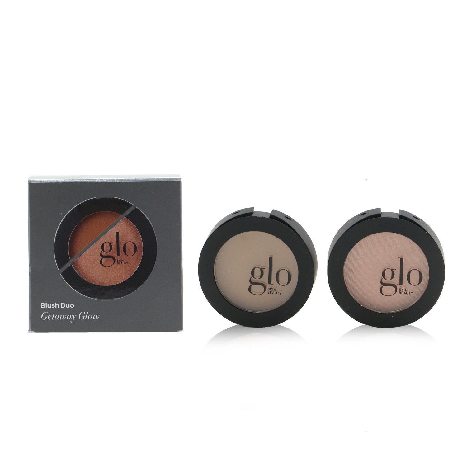 Glo Skin Beauty Blush Duo (1x Blush + 1x Cream Blush) - # Getaway Glow 2x3.4g/0.