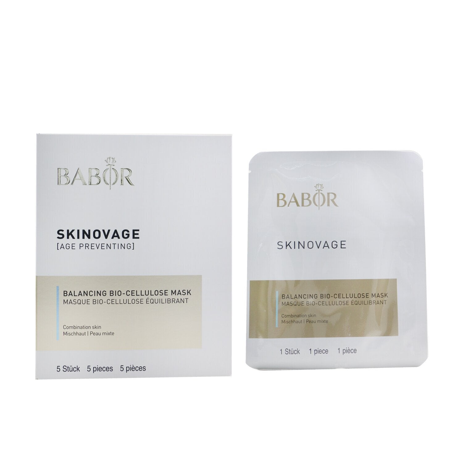 Babor Skinovage [Age Preventing] Balancing Bio-Cellulose Mask - For Combination