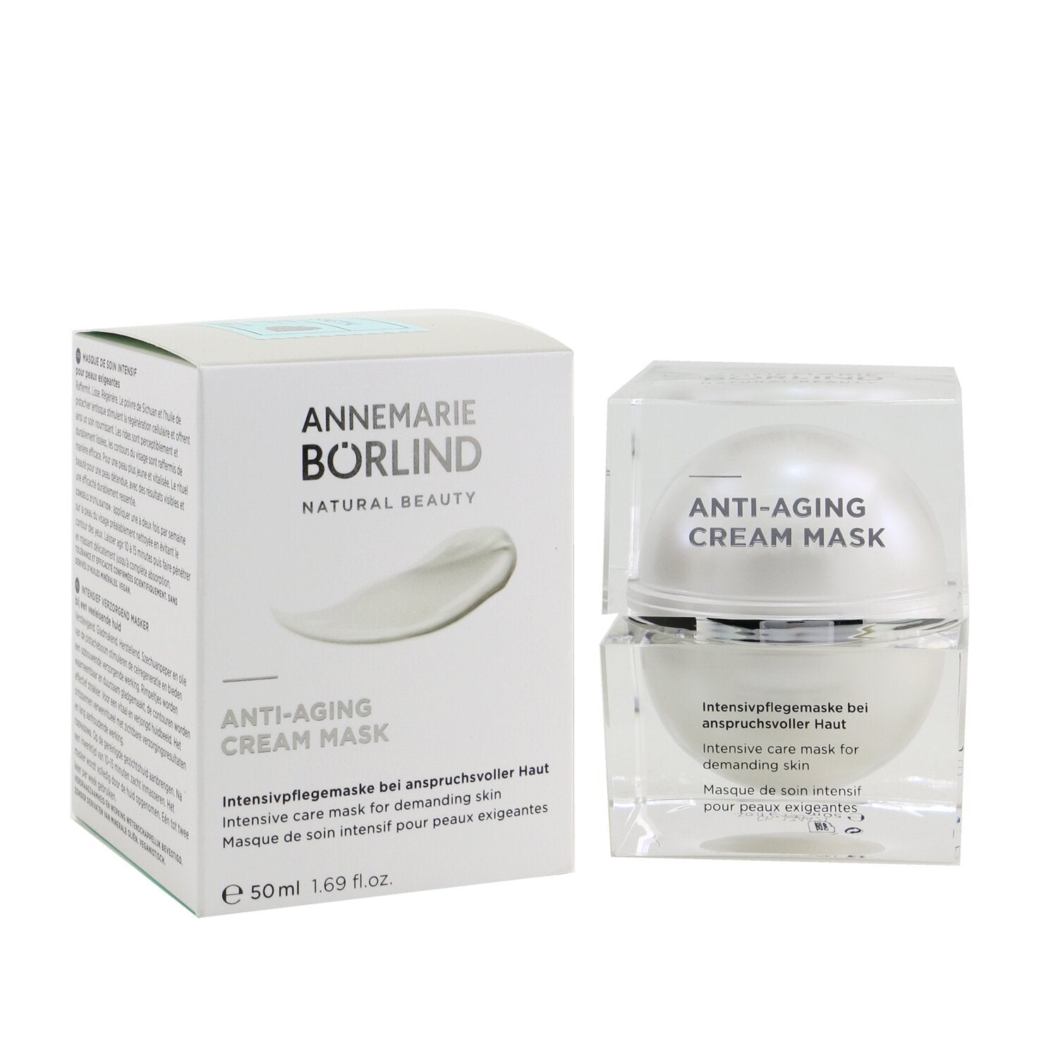 Annemarie Borlind Anti-Aging Cream Mask - Intensive Care Mask For Demanding Skin