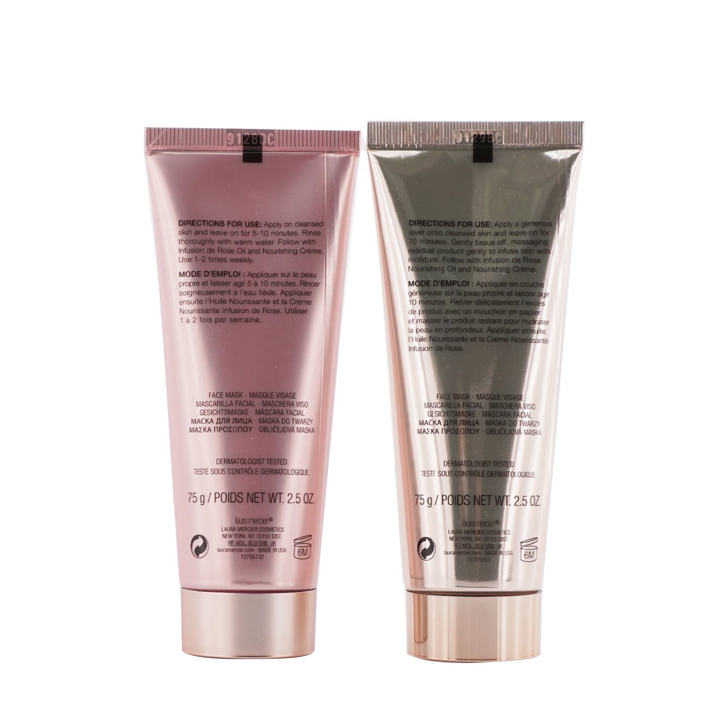 Laura Mercier Infusion De Rose Mask Duet Set: 1x Flawless Skin Infusion De Rose