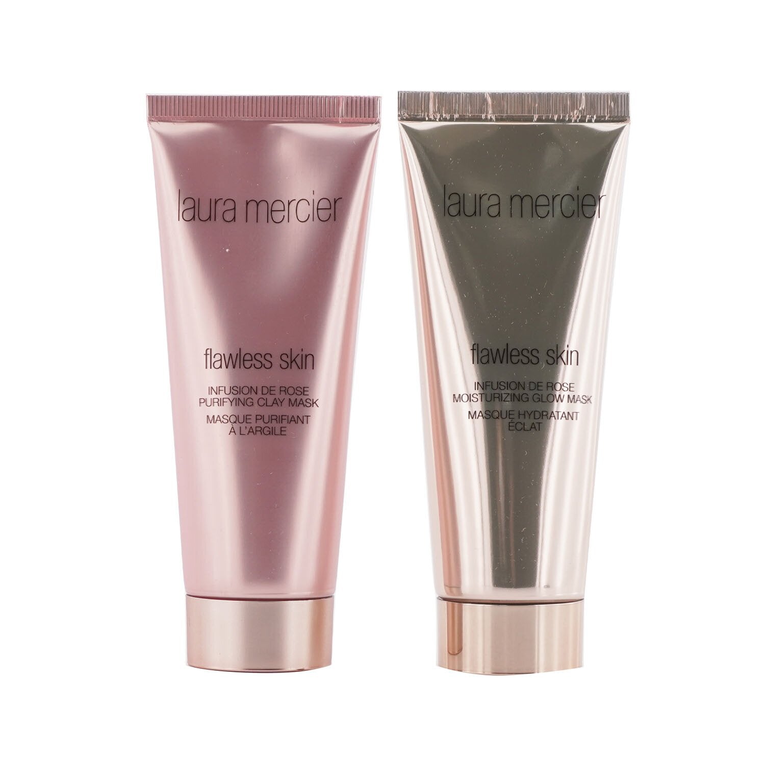 Laura Mercier Infusion De Rose Mask Duet Set: 1x Flawless Skin Infusion De Rose