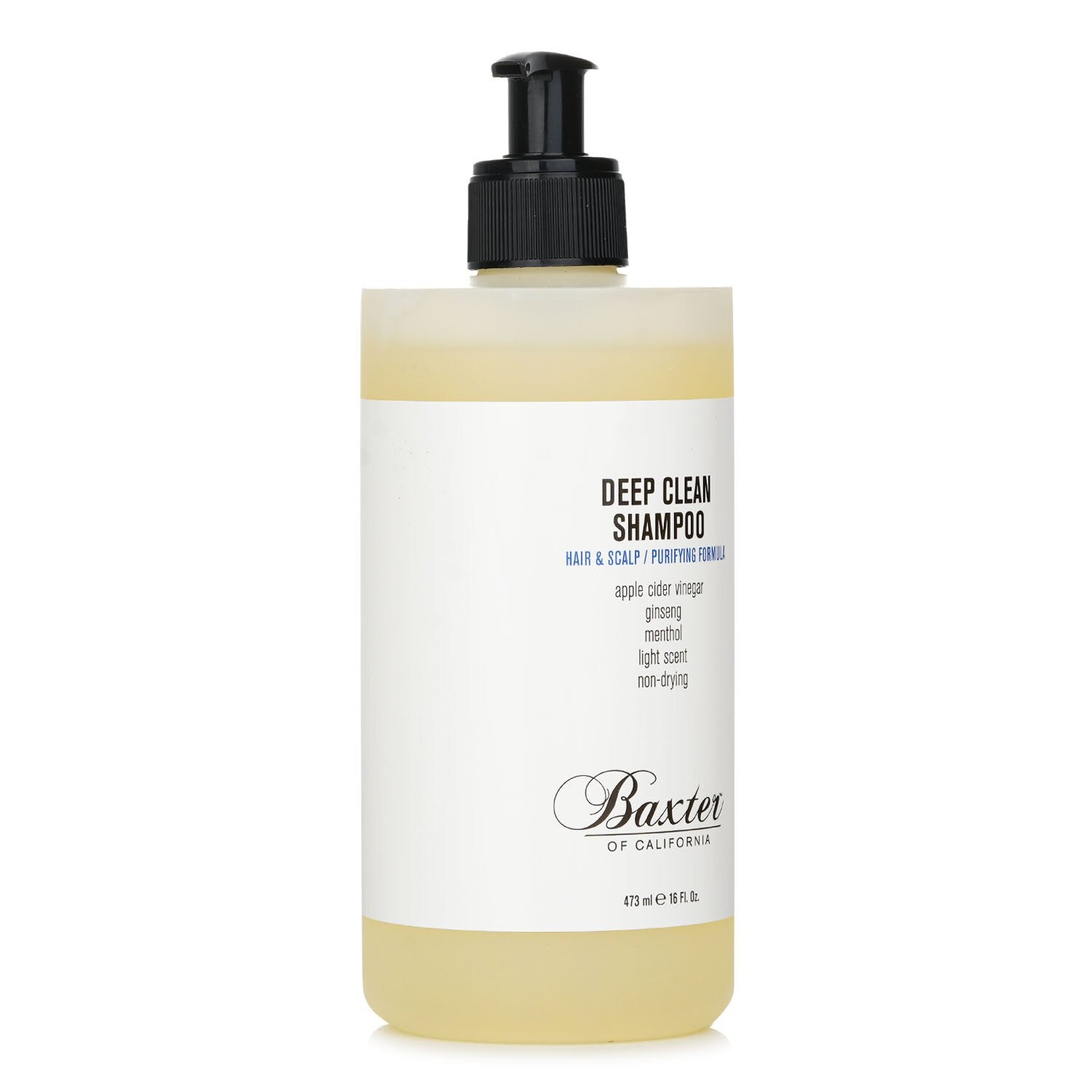 Baxter Of California Deep Clean Shampoo (Hair & Scalp / Purifying Formula) 473ml