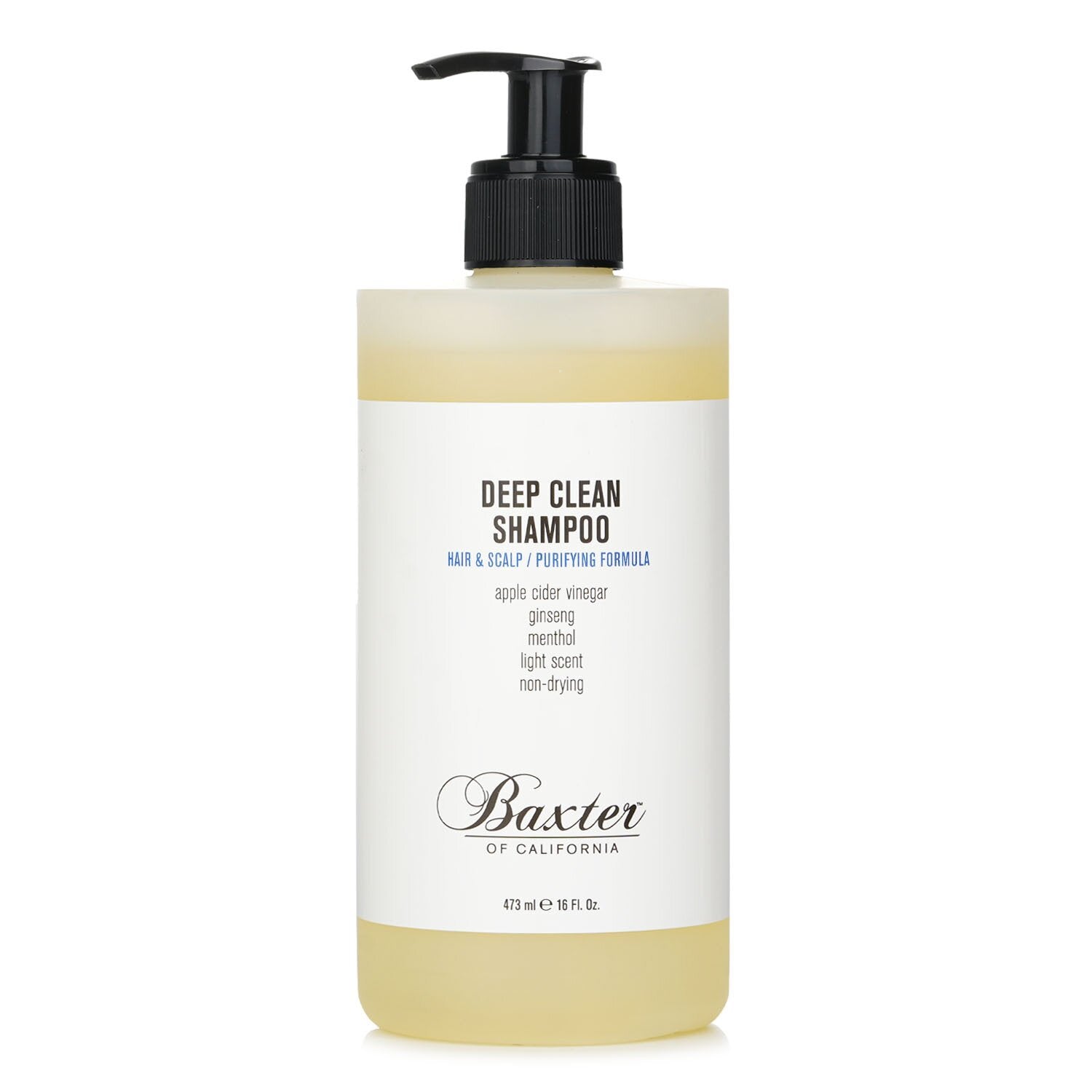 Baxter Of California Deep Clean Shampoo (Hair & Scalp / Purifying Formula) 473ml