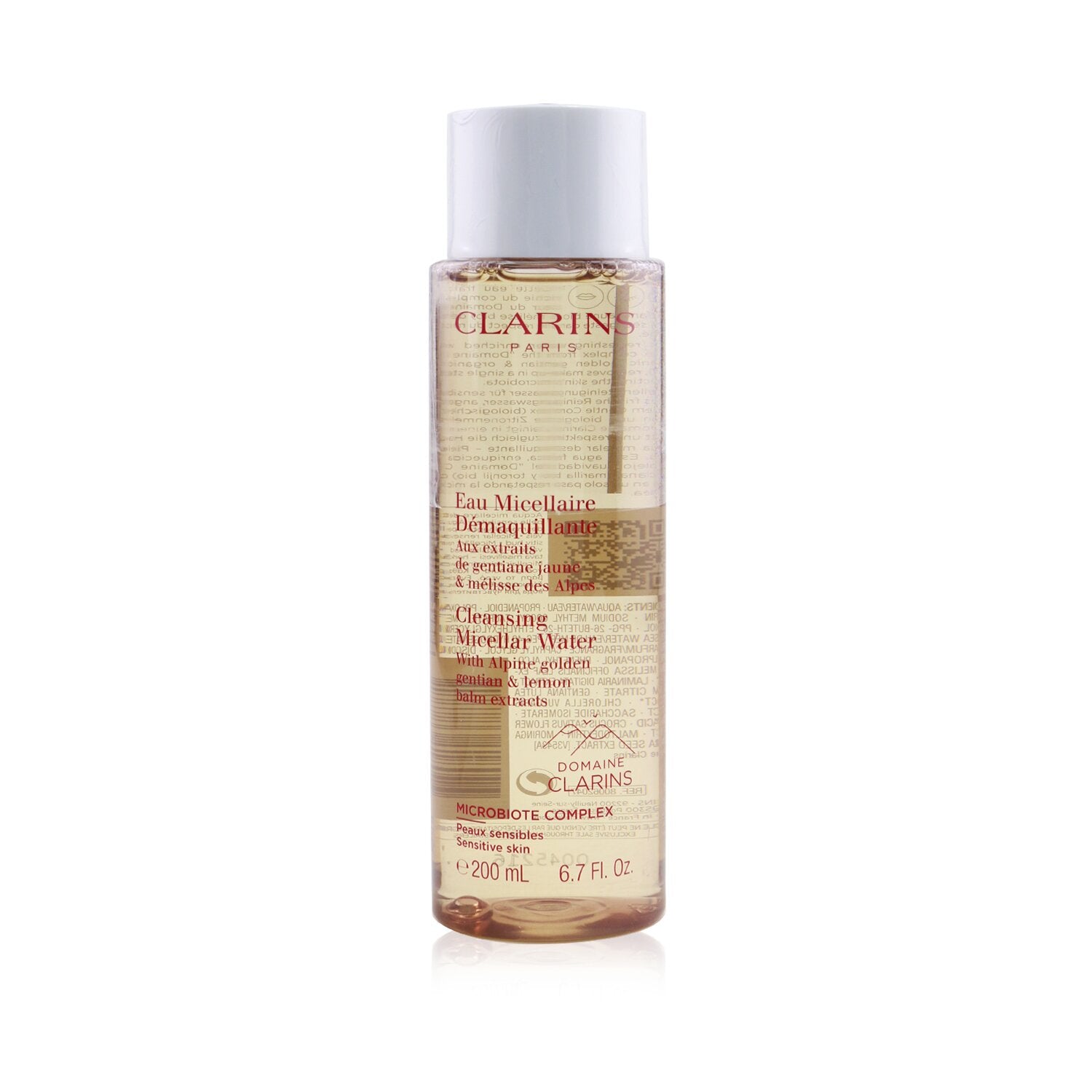 Clarins Cleansing Micellar Water with Alpine Golden Gentian & Lemon Balm Extract