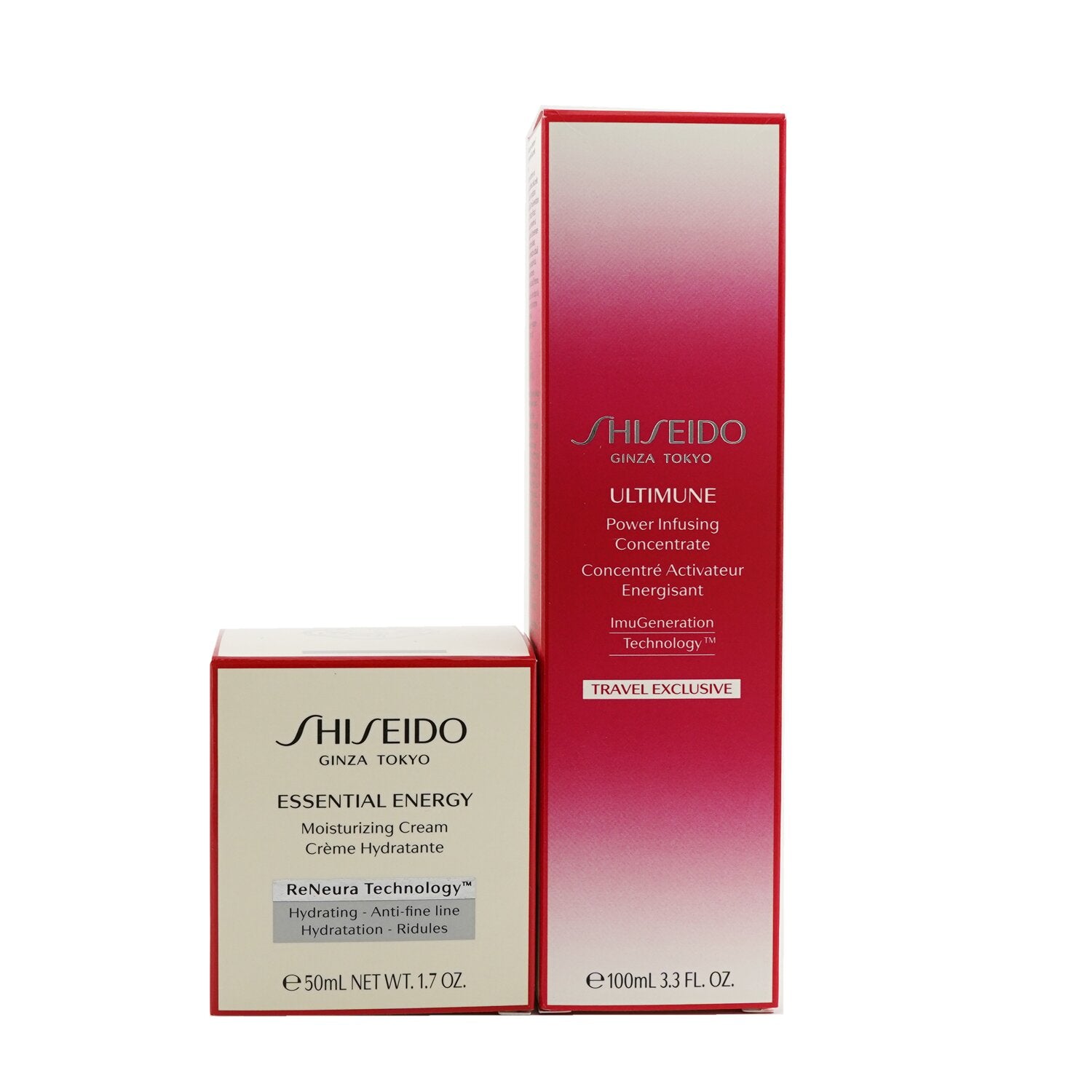 Shiseido Defend & Regenerate Power Moisturizing Set: Ultimune Power Infusing Con