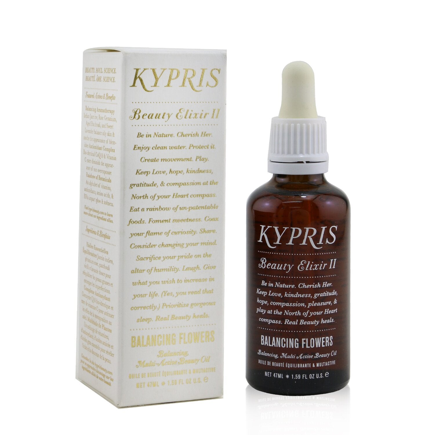 Kypris Beauty Elixir II - Balancing, Multi Active Beauty Oil (With Balancing Flo