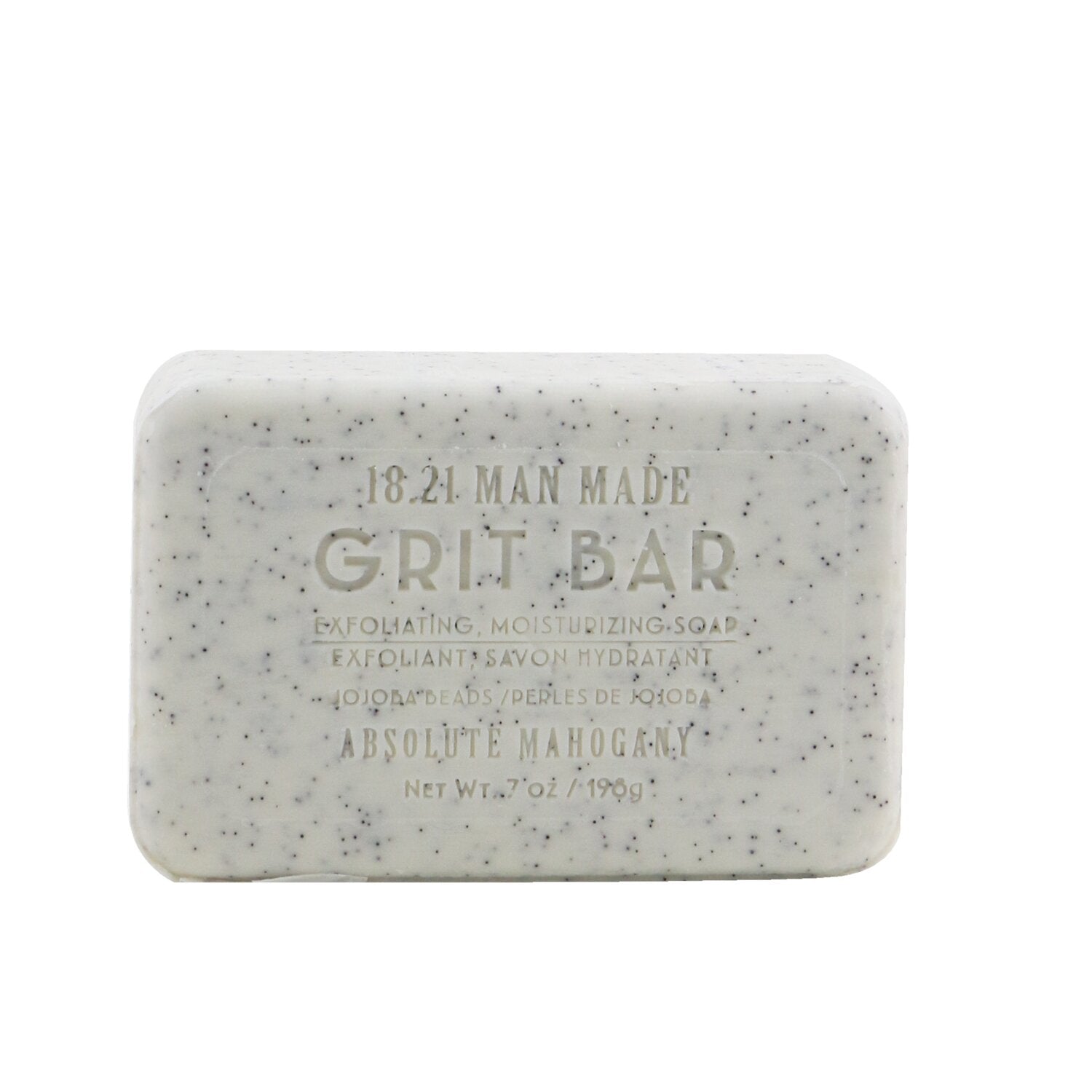 18.21 Man Made Grit Bar - Exfoliating, Moisturizing Soap - # Absolute Mahogany 1