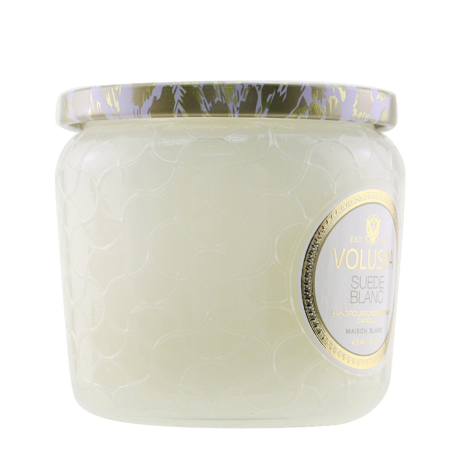 Voluspa Petite Jar Candle - Suede Blanc 127g/4.5oz