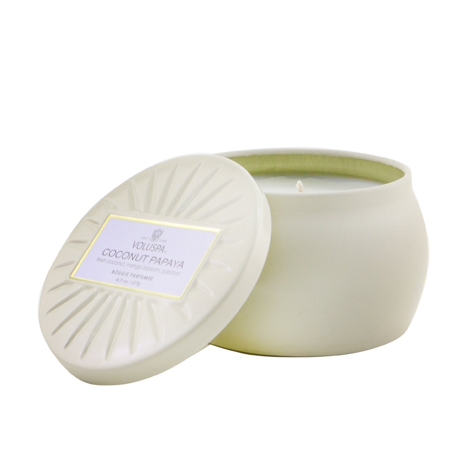 Voluspa Mini Tin Candle - Coconut Papaya 127g/4.5oz