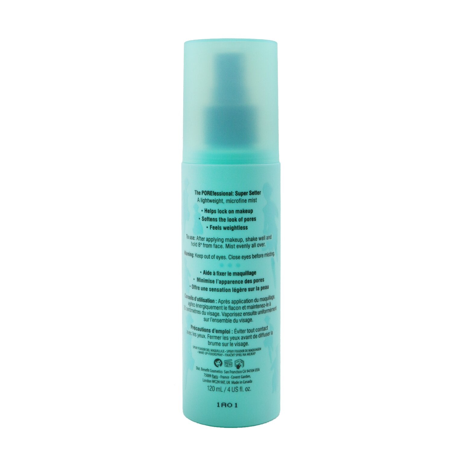 Benefit The Porefessional Super Setter Long Lasting Makeup Setting Spray 120ml/4