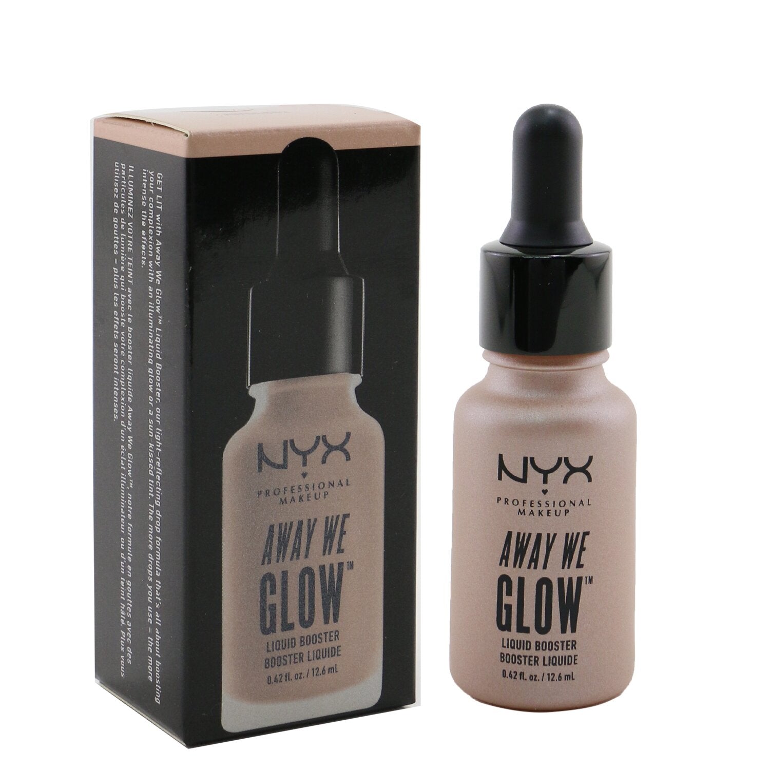 NYX Away We Glow Liquid Booster - # Glazed Donut 12.6ml/0.42oz