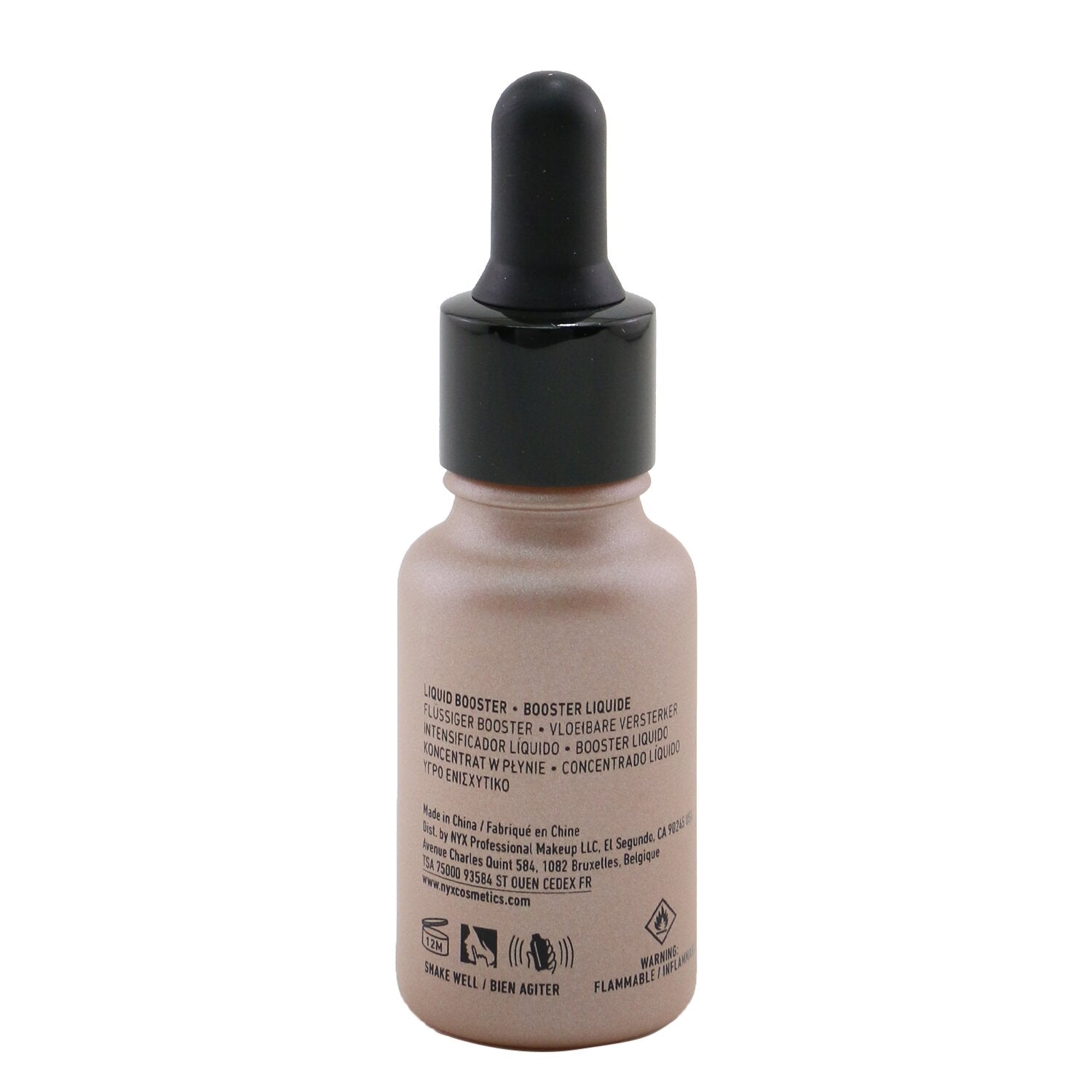 NYX Away We Glow Liquid Booster - # Glazed Donut 12.6ml/0.42oz