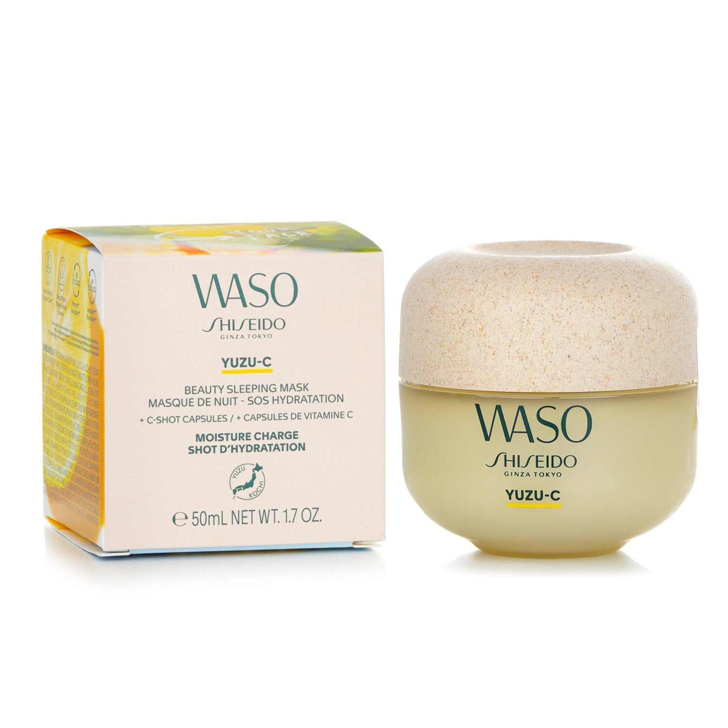 Shiseido Waso Yuzu-C Beauty Sleeping Mask  50ml/1.7oz