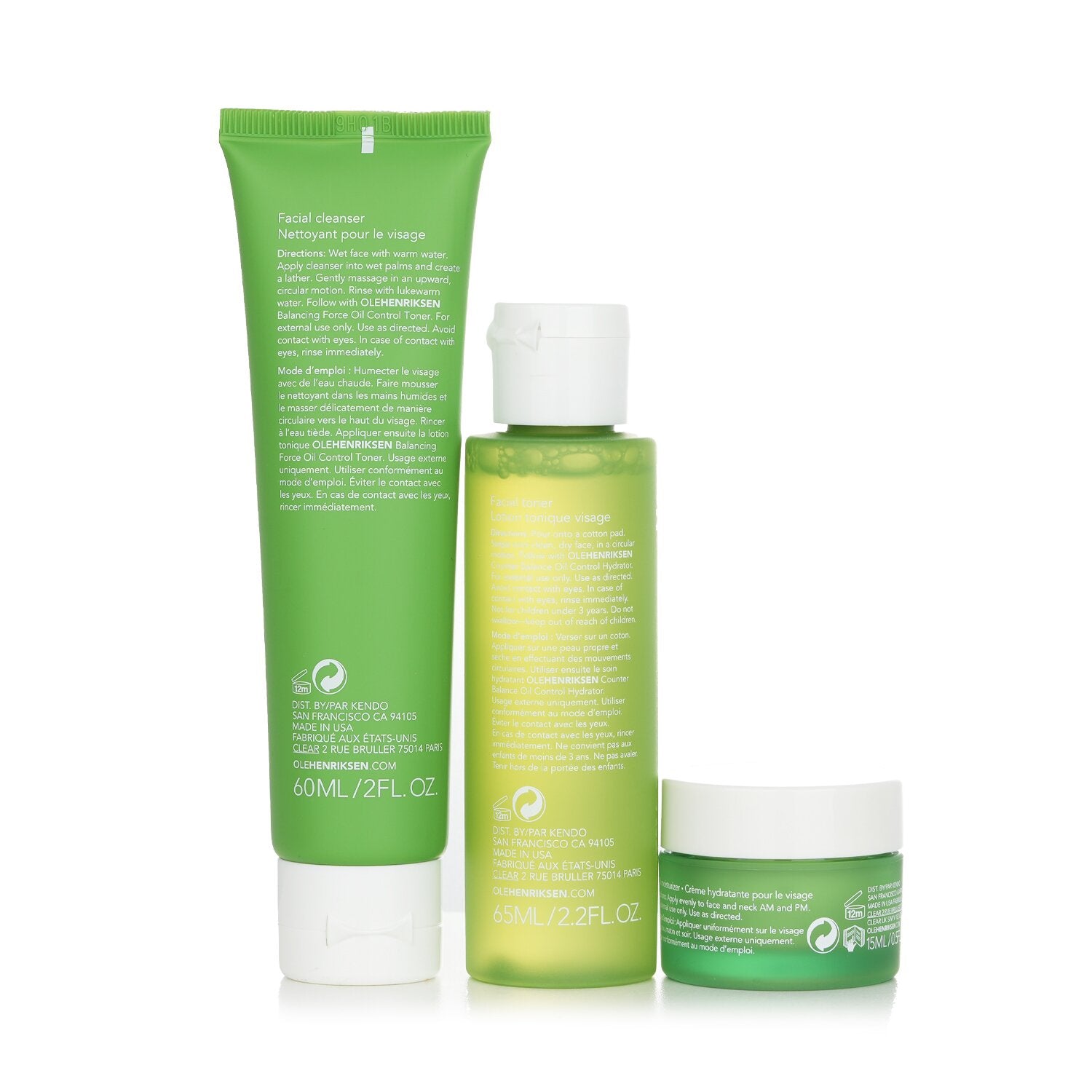 Ole Henriksen Balance It All Oil Control & Pore-Refining Set: Cleanser 60ml + To