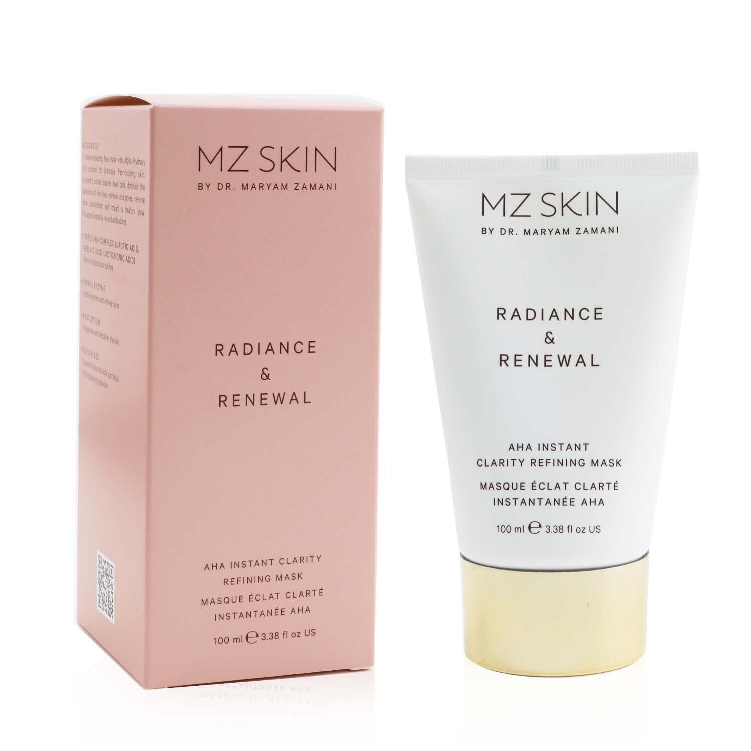 MZ Skin Radiance & Renewal AHA Instant Clarity Refining Mask 100ml/3.38oz