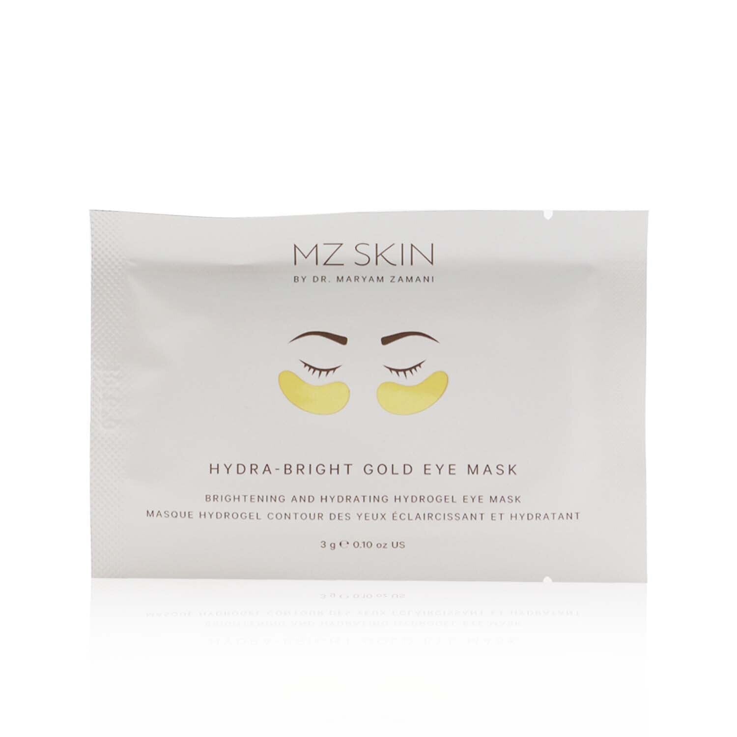 MZ Skin Hydra-Bright Gold Eye Mask 5x 3g/0.1oz