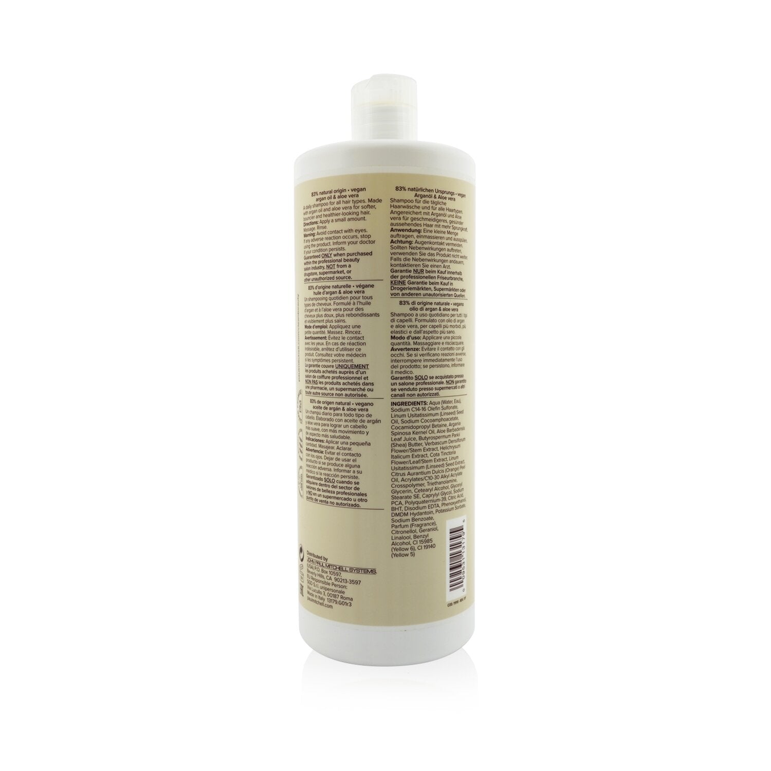 Paul Mitchell Clean Beauty Everyday Shampoo 1000ml/33.8oz