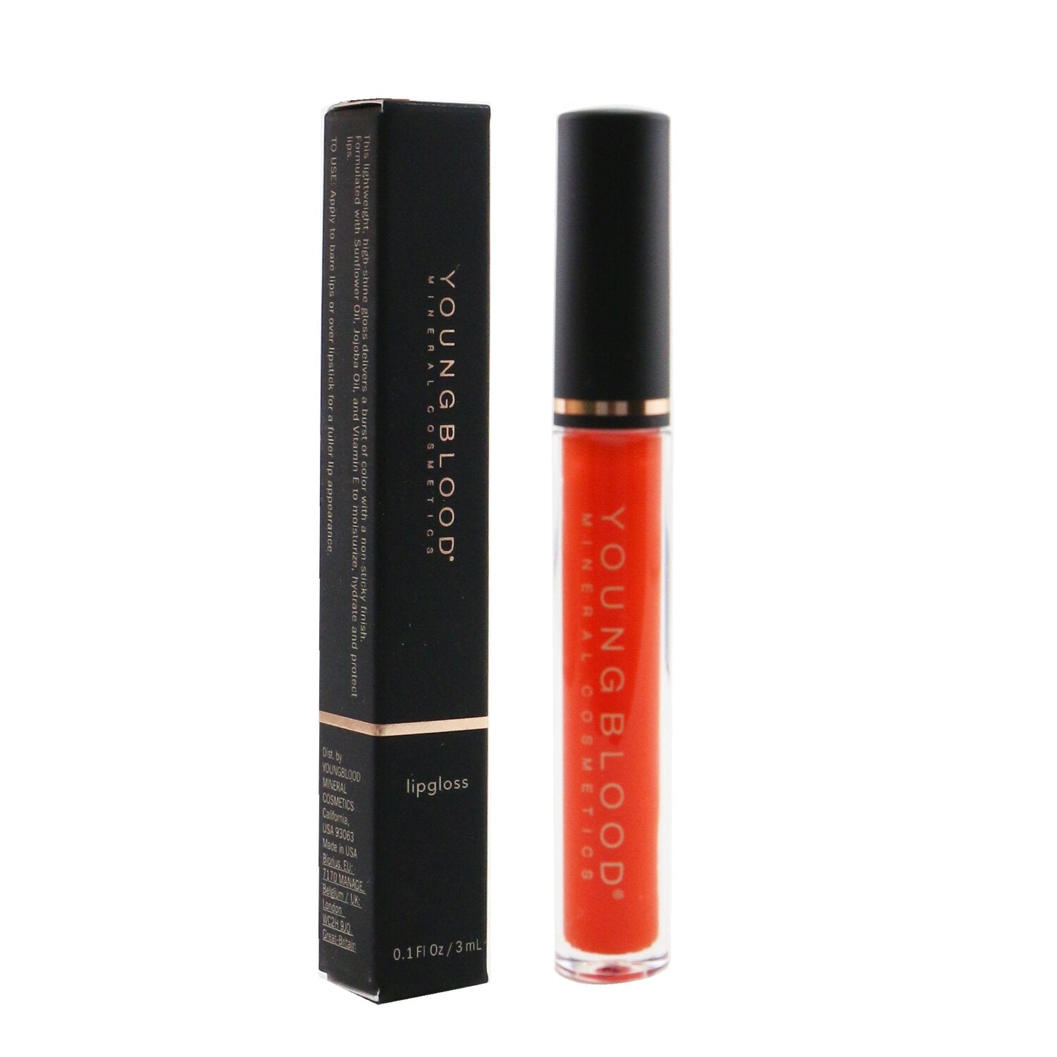 Youngblood Lipgloss - Guava 3ml/0.1oz