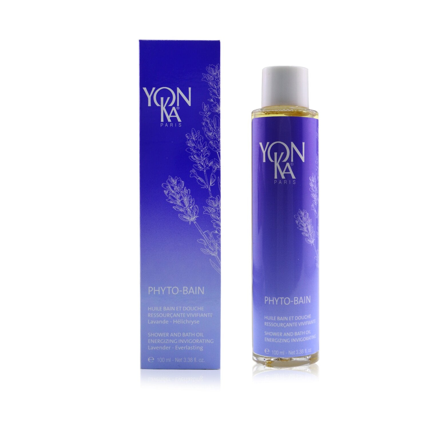 Yonka Phyto-Bain Energizing, Invigorating Shower & Bath Oil - Lavender 100ml/3.3