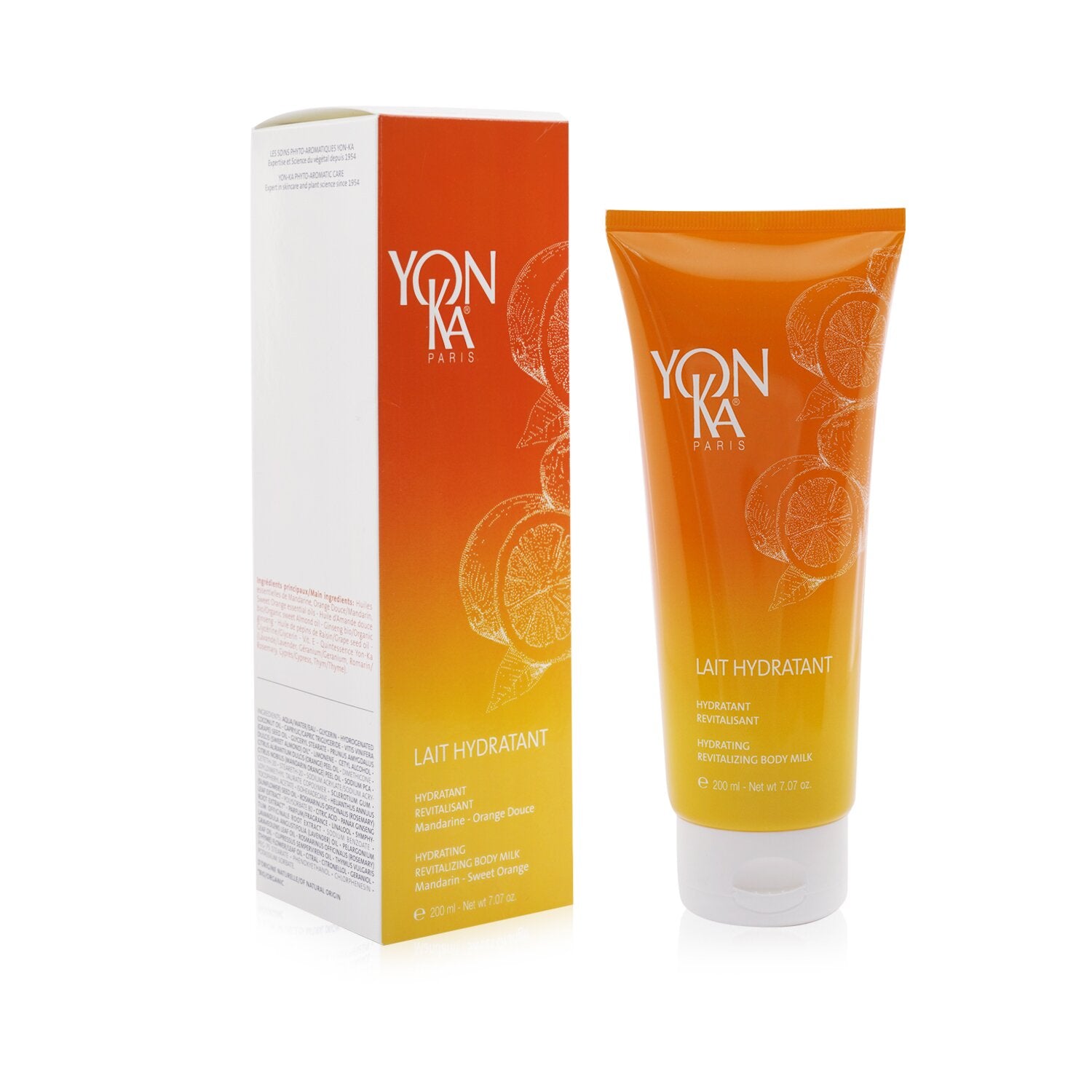 Yonka Lait Hydratant Hydrating, Revitalizing Body Milk - Mandarin 200ml/7.07oz