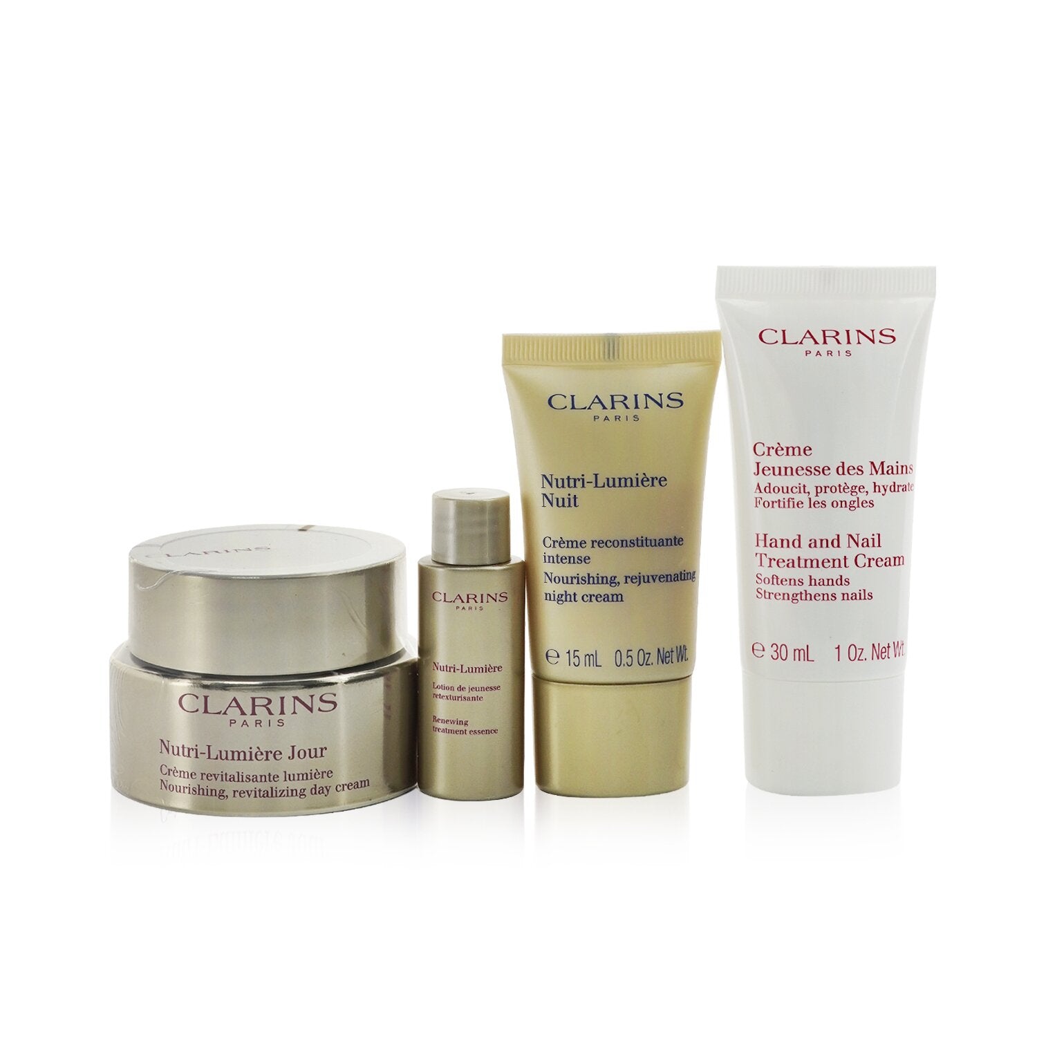 Clarins Nutri-Lumiere Collection: Day Cream 50ml+ Night Cream 15ml+ Treatment Es