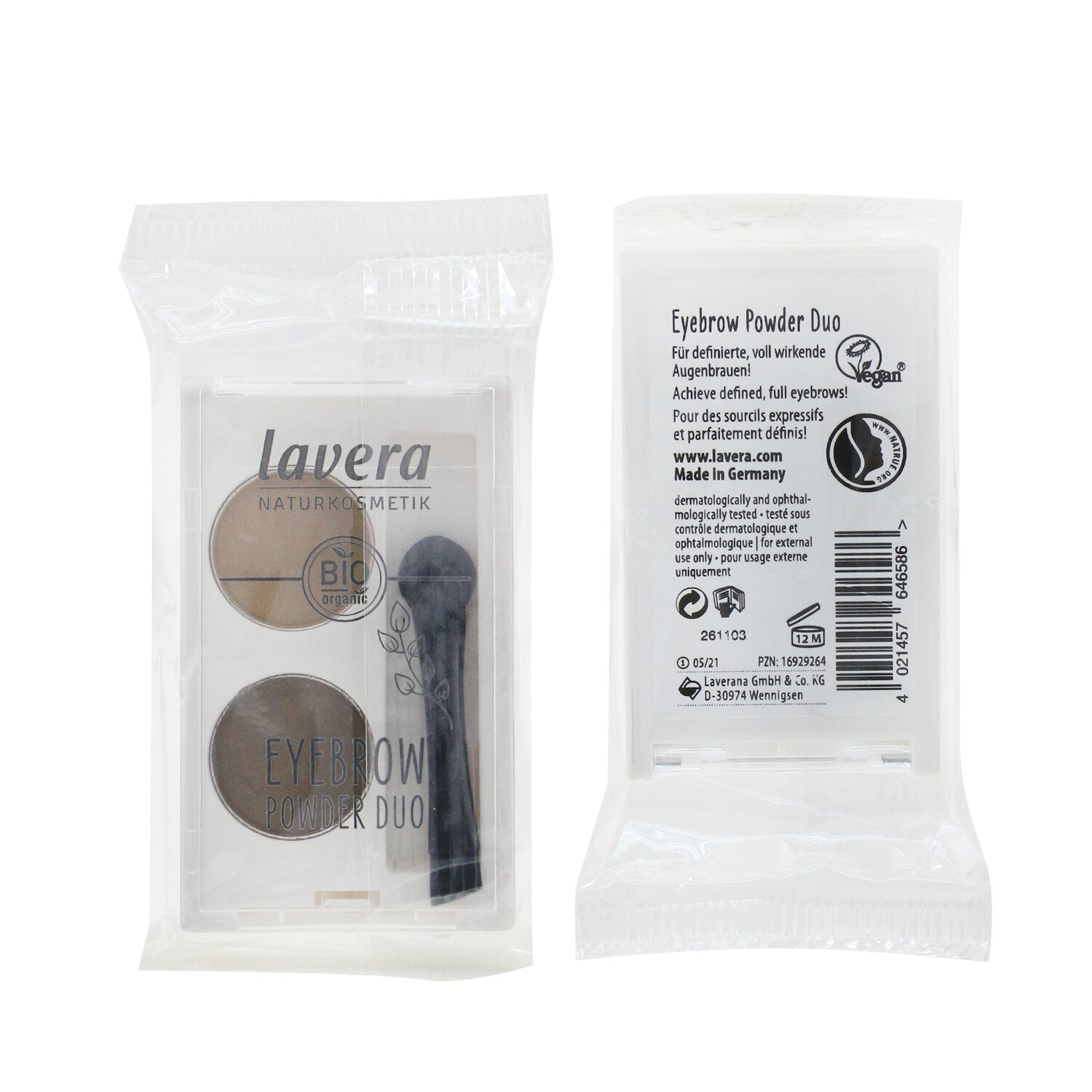 Lavera Eyebrow Powder Duo  -