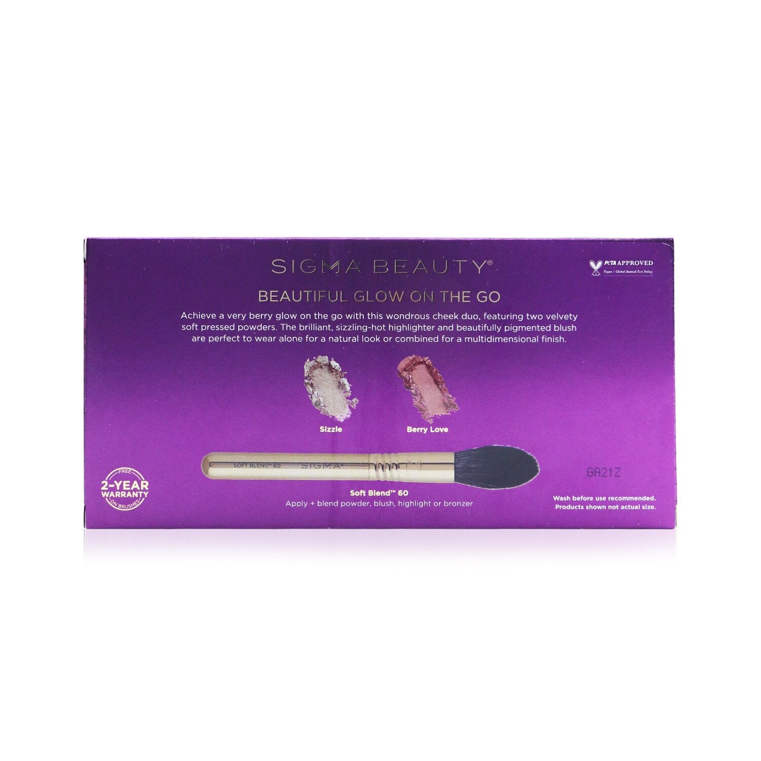 Sigma Beauty Berry Glow Cheek Duo 10g/0.35oz