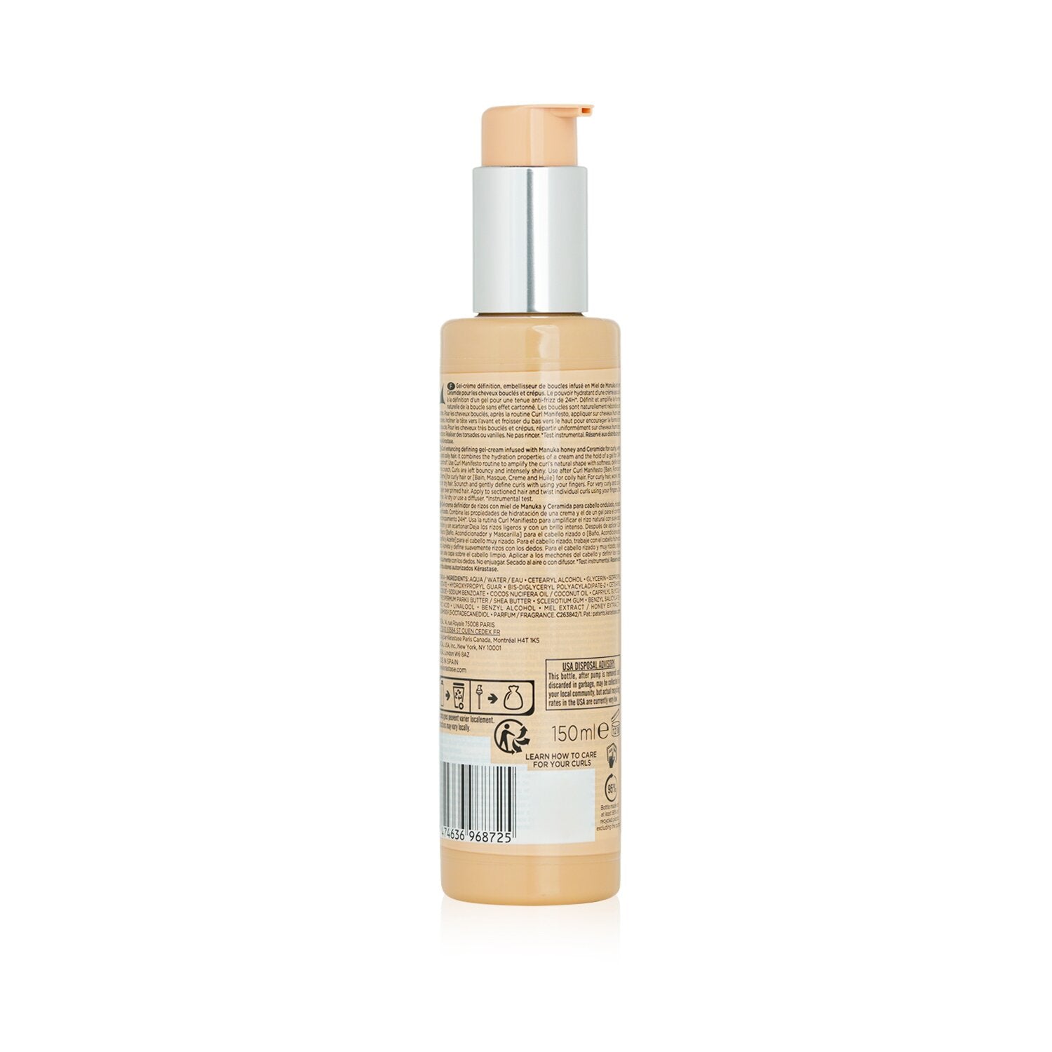 Kerastase Curl Manifesto Gelee Curl Contour Curl Enhancing Defining Gel-Cream (F