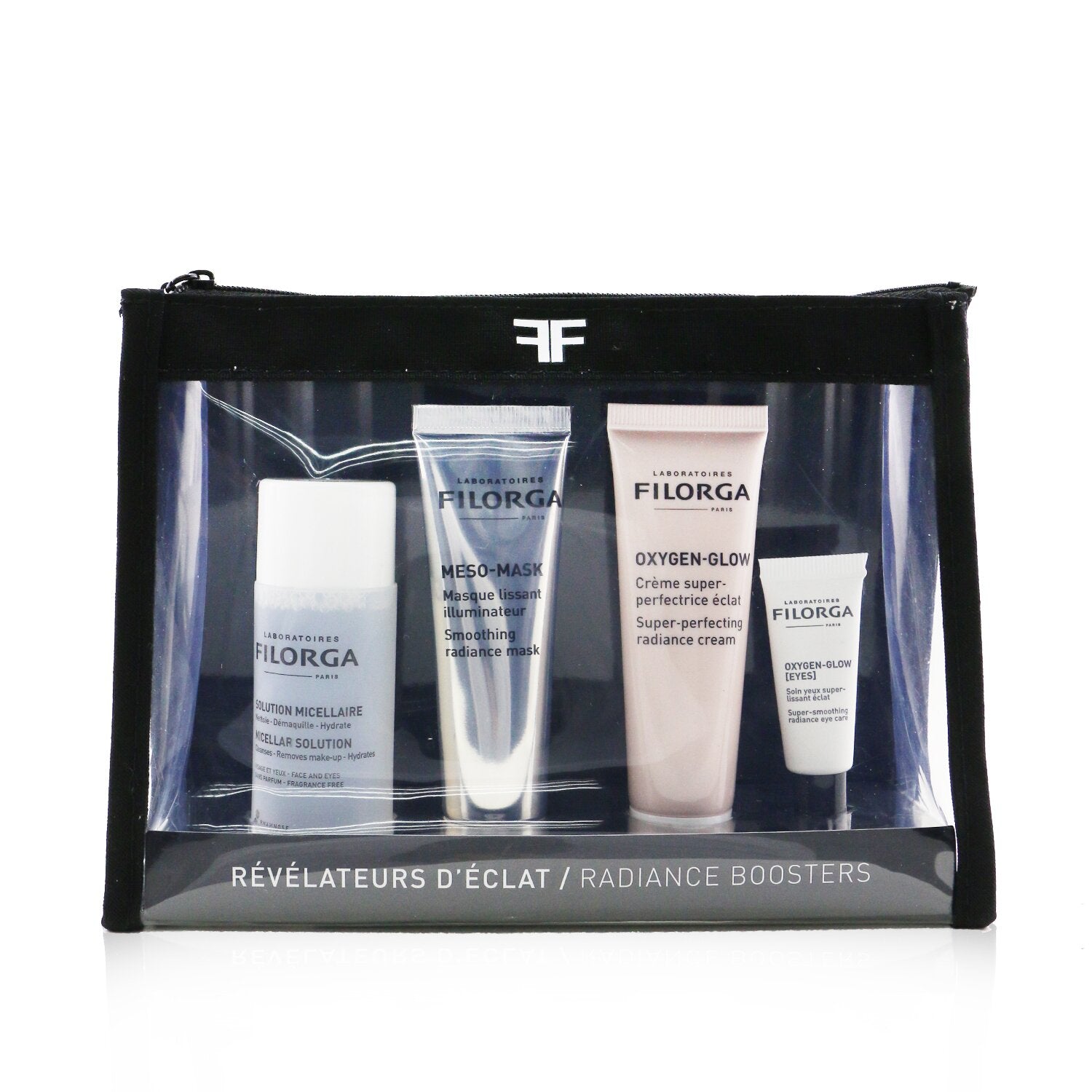 Filorga Radiance Boosters Set: Micellar Solution 50ml + Meso-Mask 30ml + Oxygen-