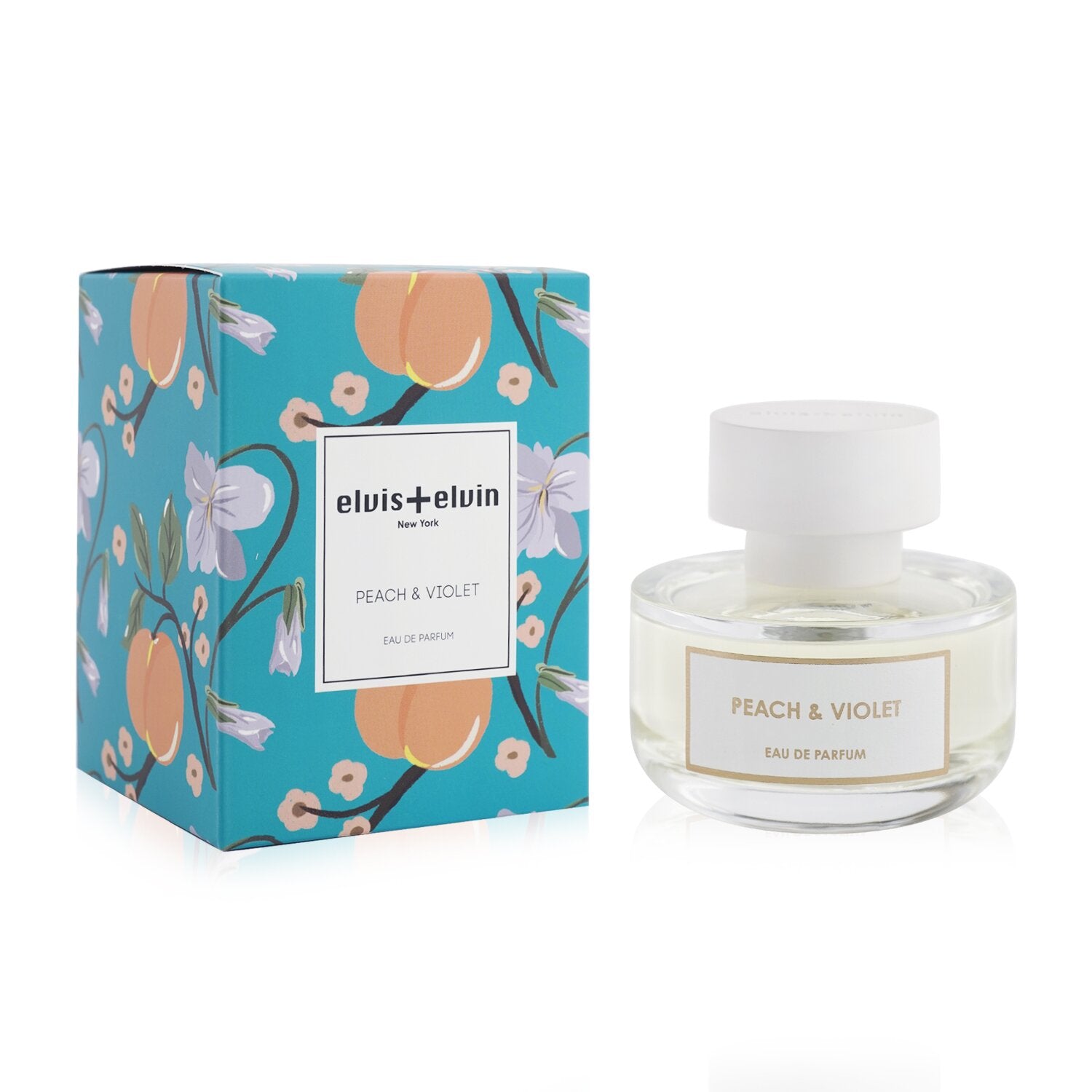 Elvis + Elvin Peach & Violet Eau De Parfum Spray 48ml/1.6oz