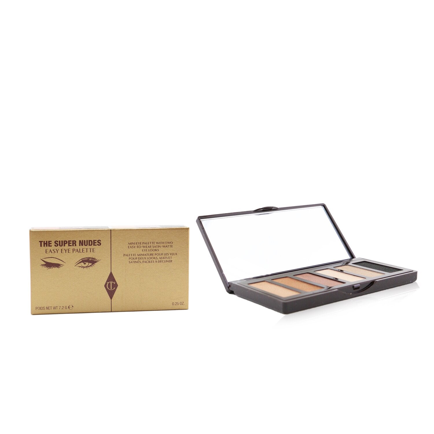 Charlotte Tilbury The Super Nudes Easy Eye Palette 7.2g/0.25oz