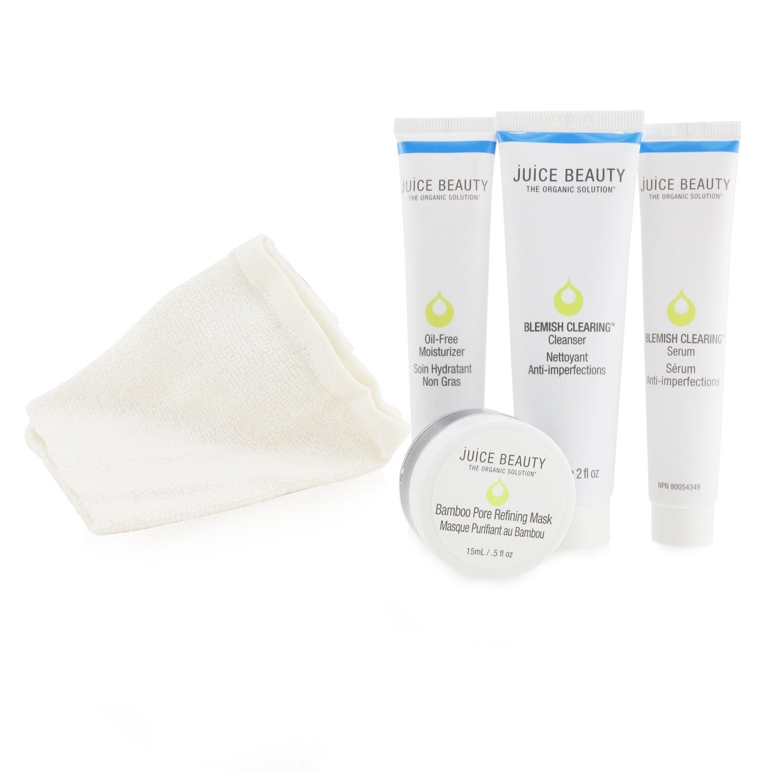 Juice Beauty Blemish Clearing Solutions Kit : Cleanser + Serum + Moisturizer + M