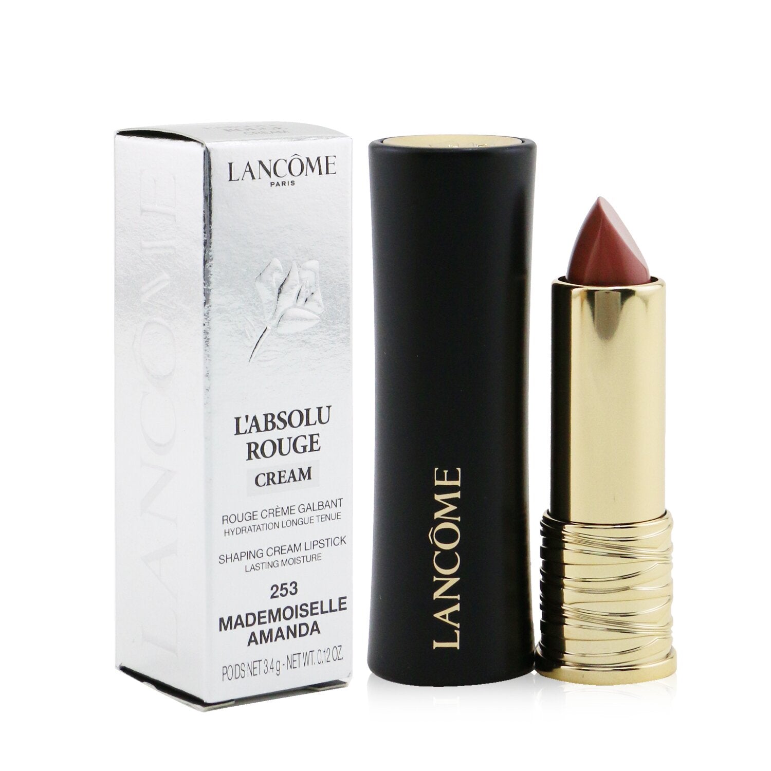 Lancome L'Absolu Rouge Cream Lipstick - # 253 Mademoiselle Amanda 3.4g/0.12oz