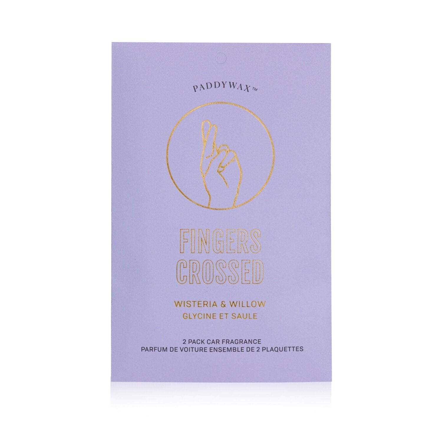 Paddywax Impressions Car Fragrance - Fingers Crossed 2packs