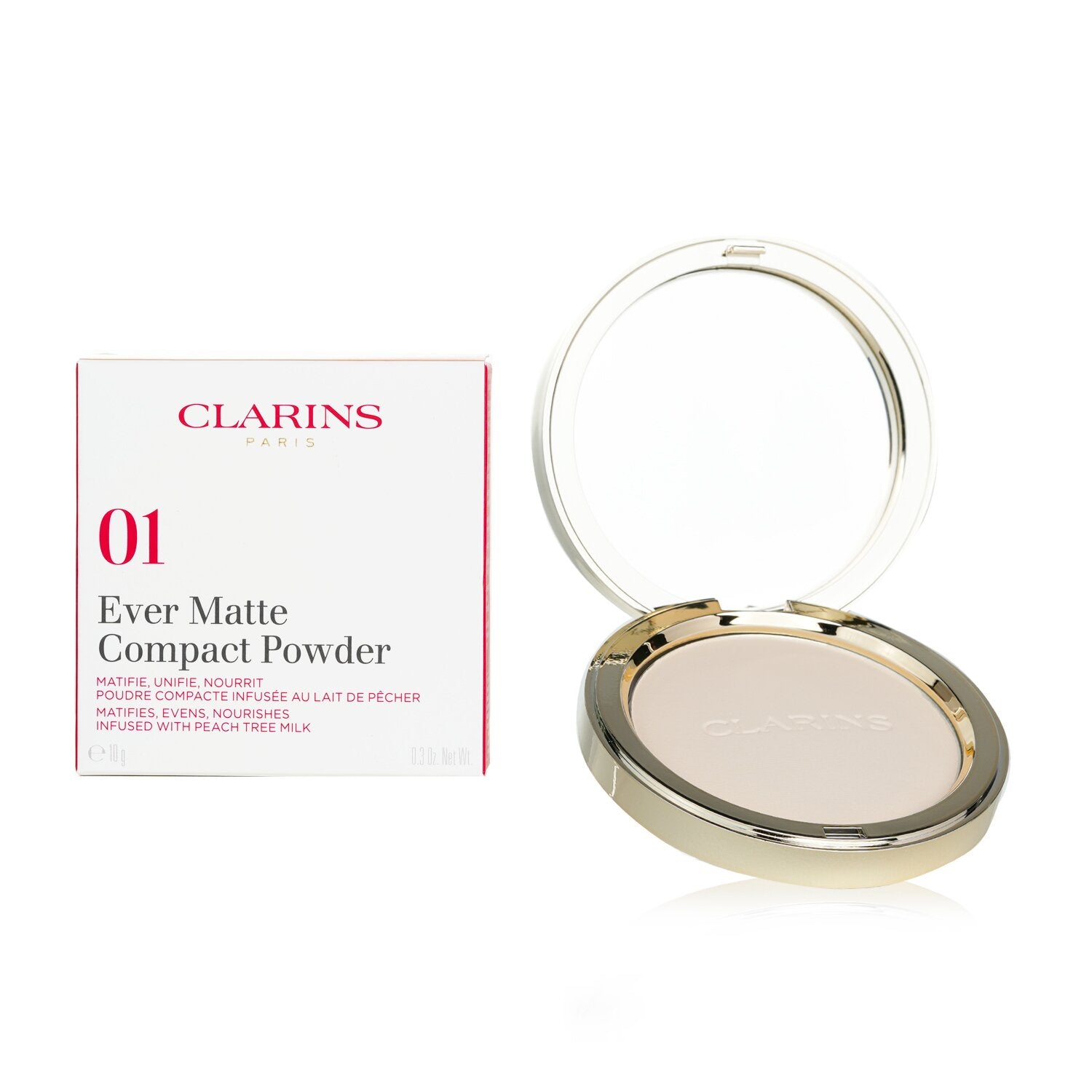 Ever Matte Compact PowderEver Matte Compact Powder - # 01 Very Light 10g/0.3oz